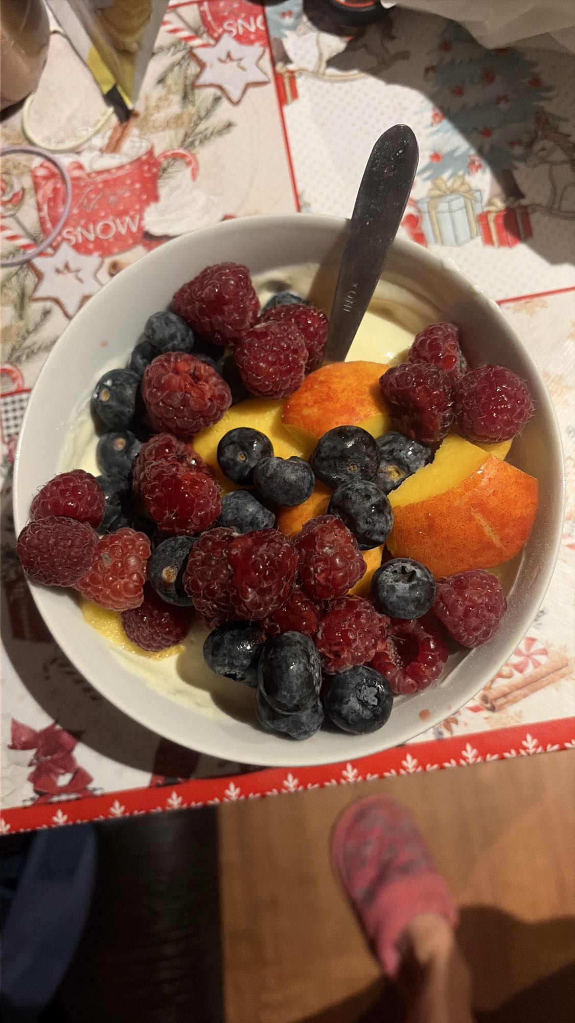 Iaurt cu fructe de pădure