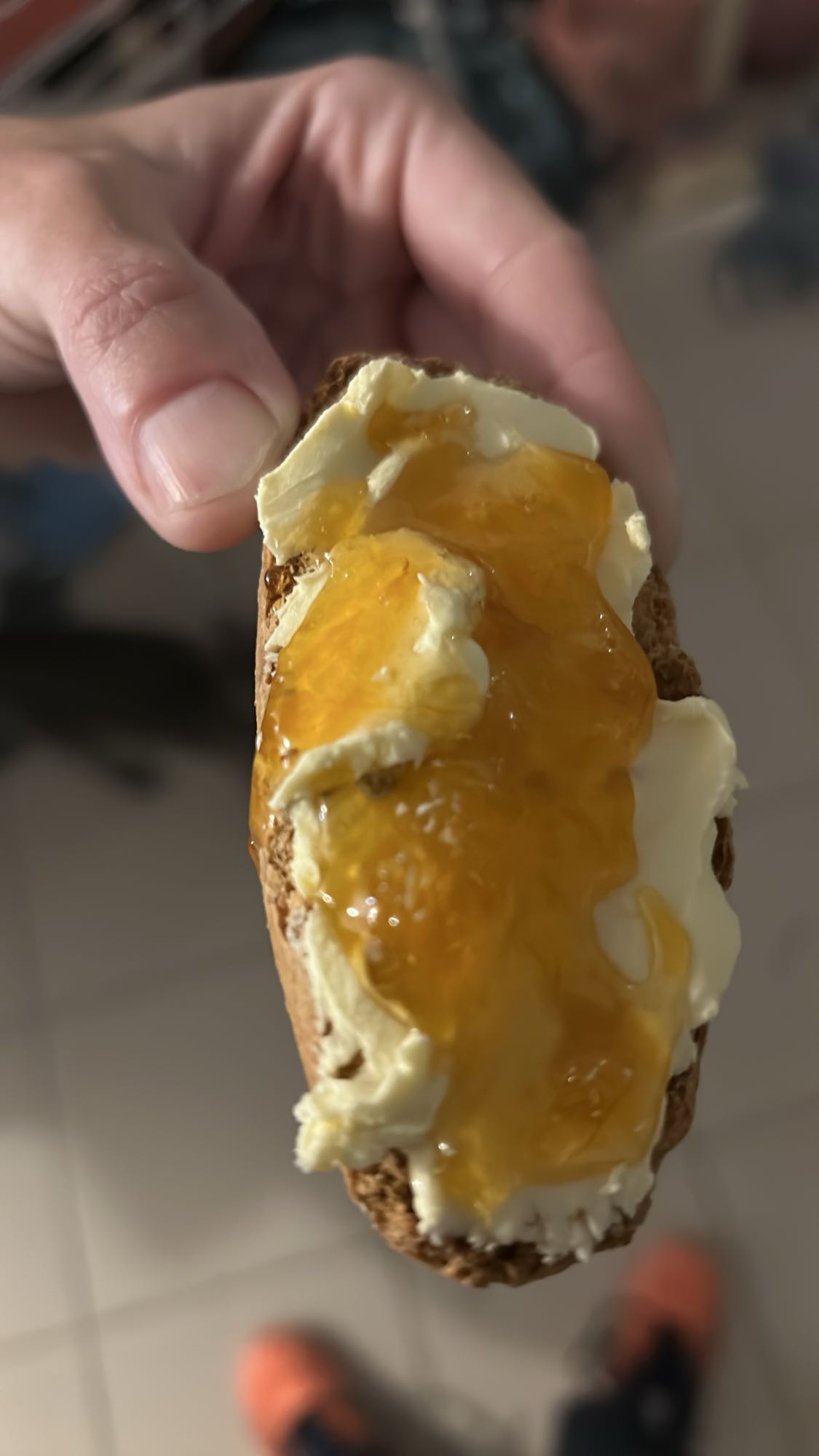 Tartine beurre confiture