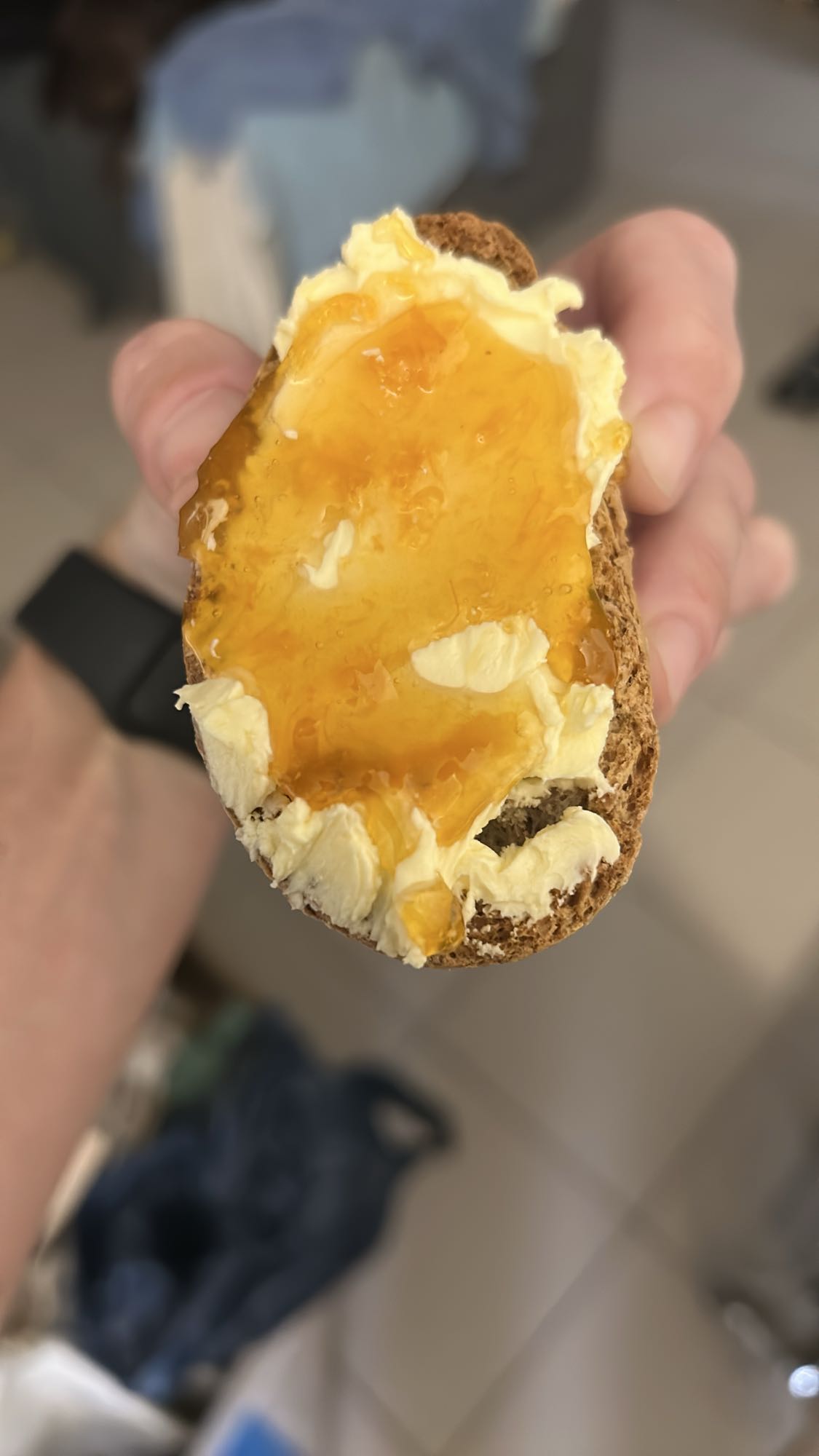 Tartine beurre confiture