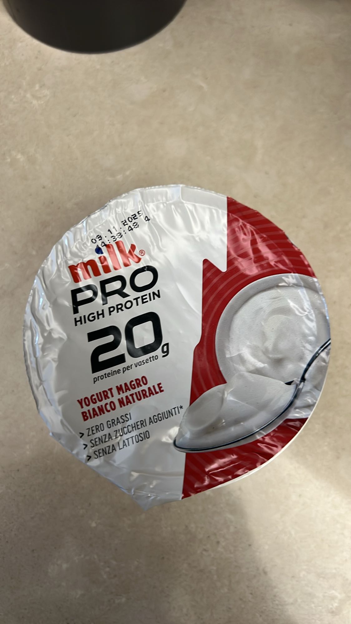 Yogurt magro proteico