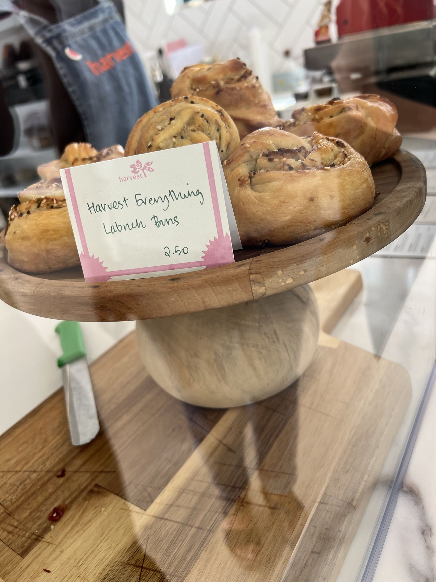 Labneh Everything Bun