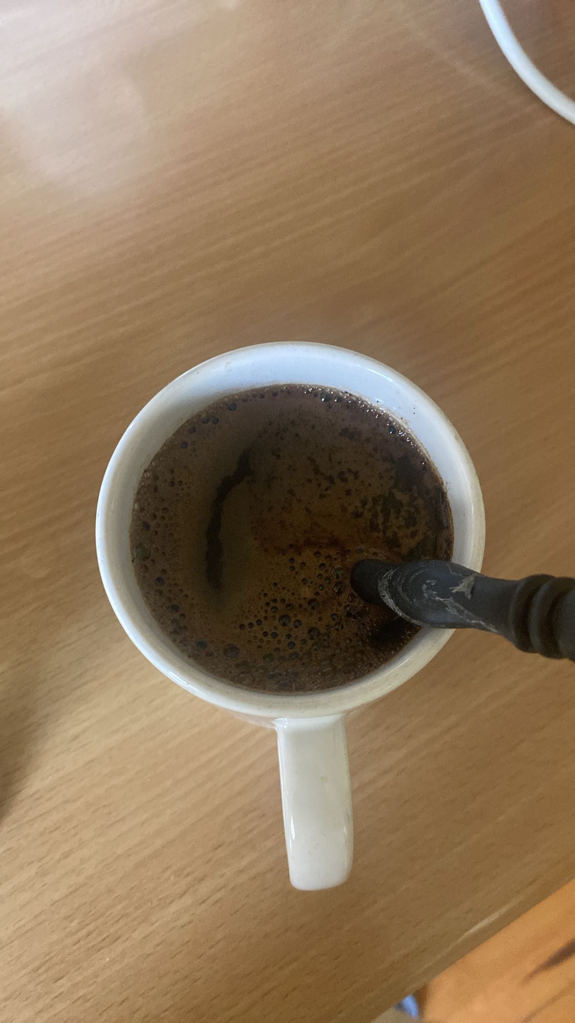 filiżanka czarnej kawy