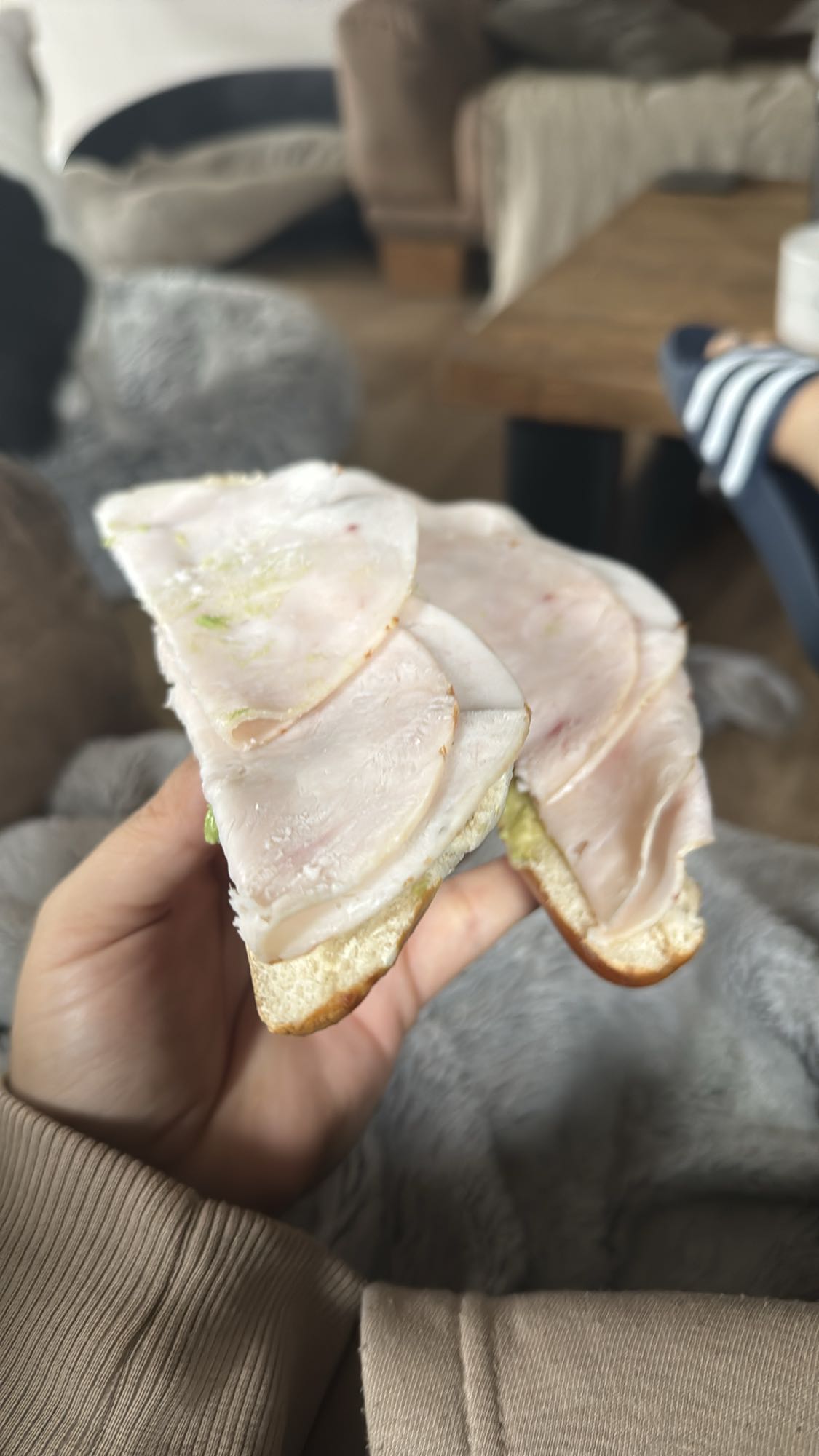 Puten-Sandwich