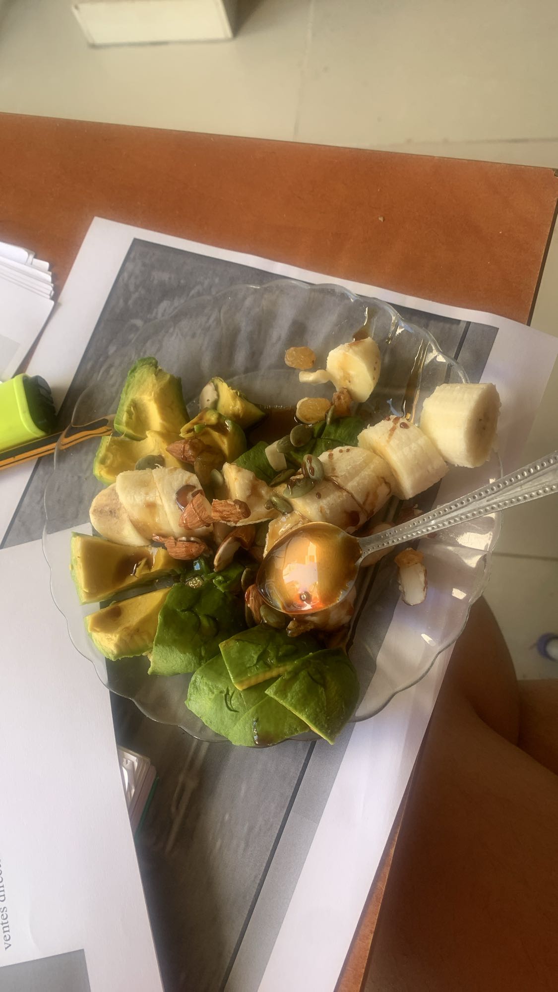 Avocado Banana Salad