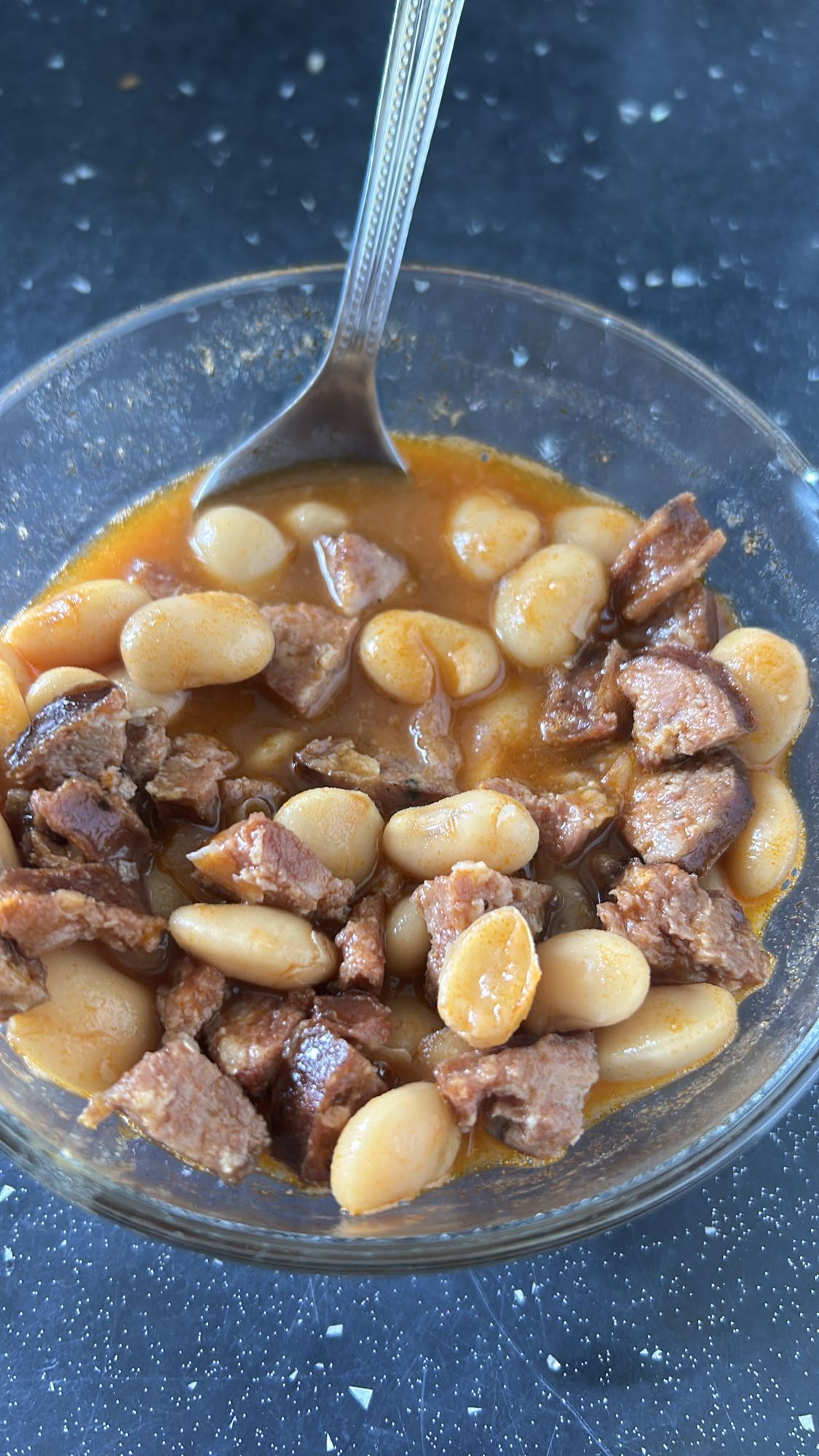 fasolka z kiełbasą