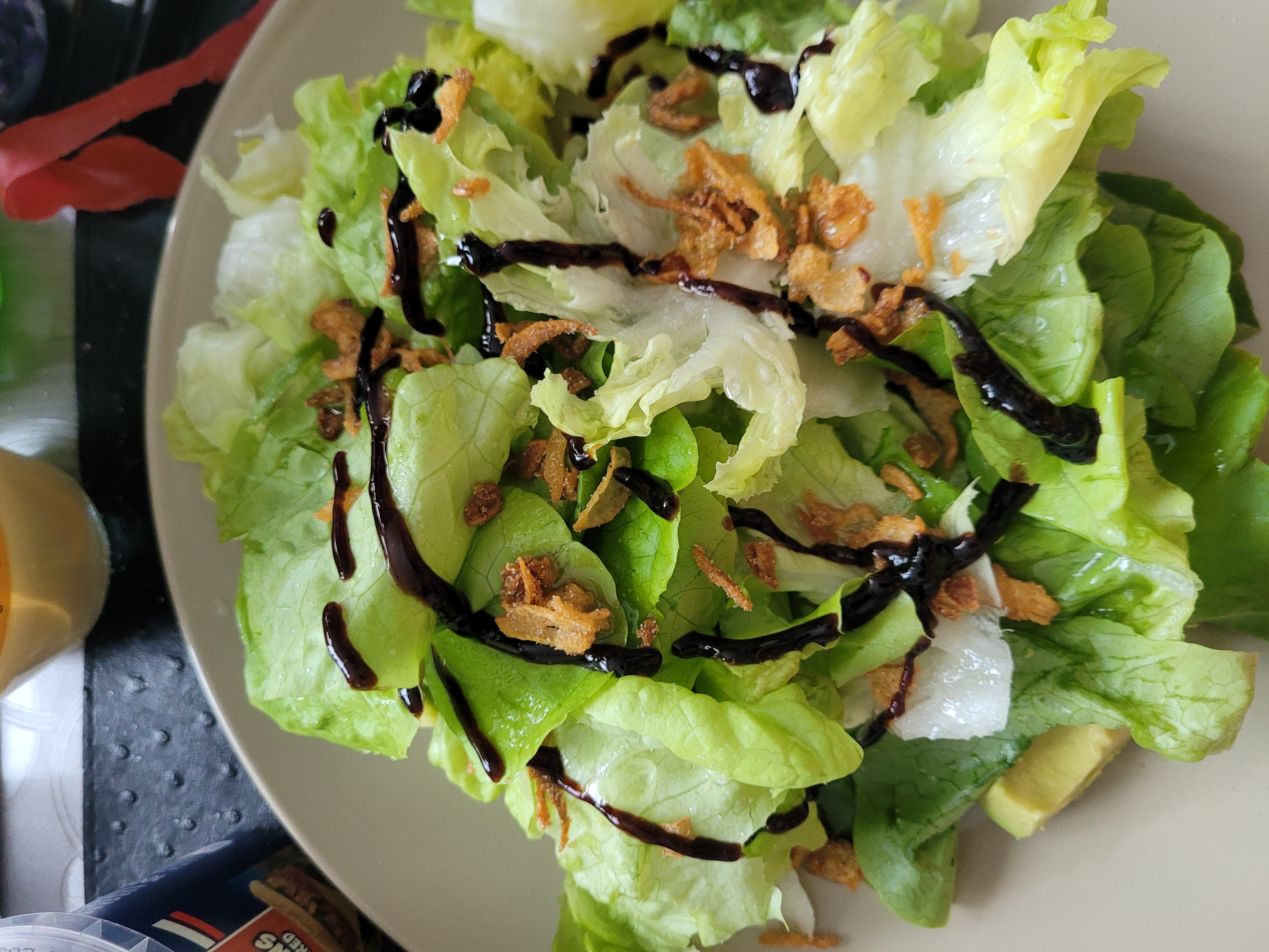 Salade verte croquante