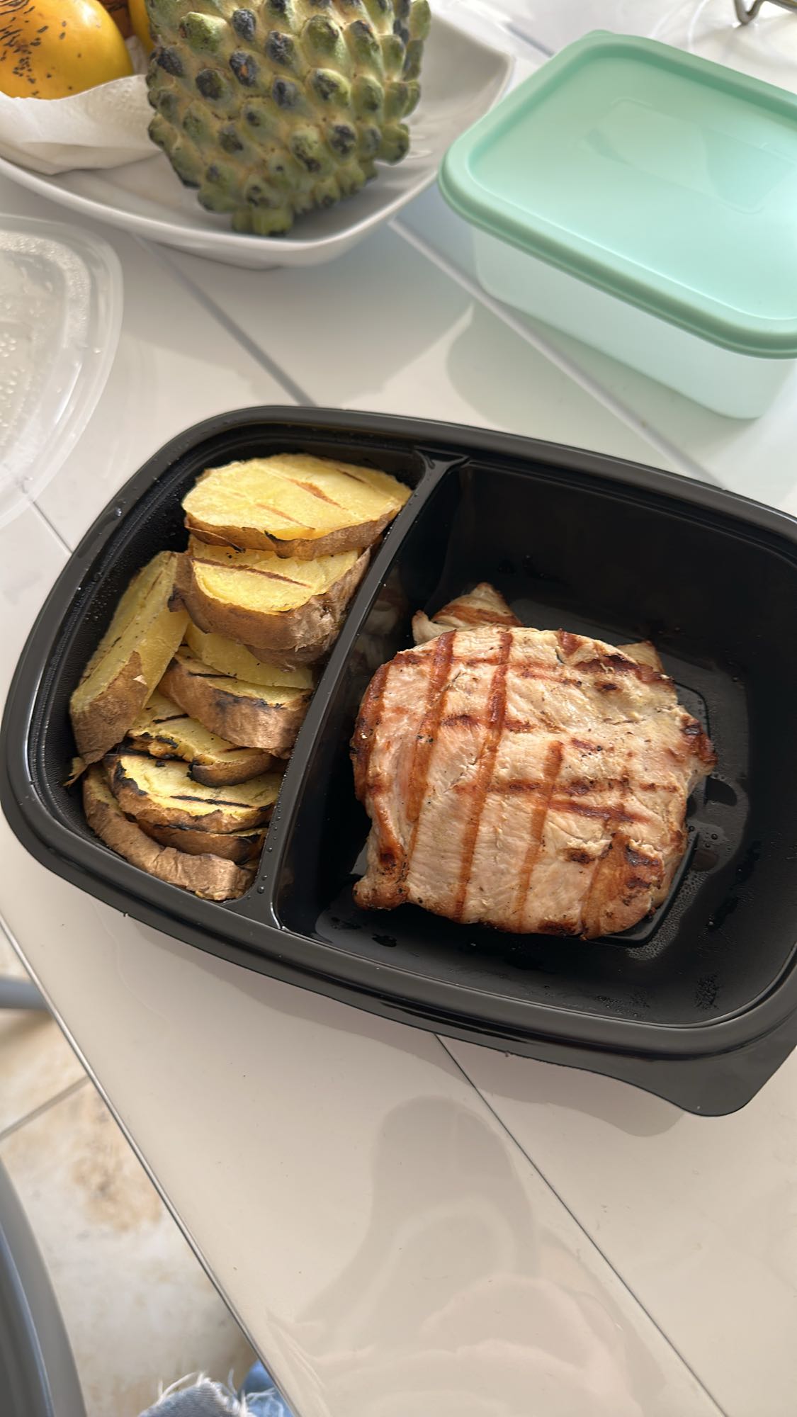 Grilled Chicken & Sweet Potato