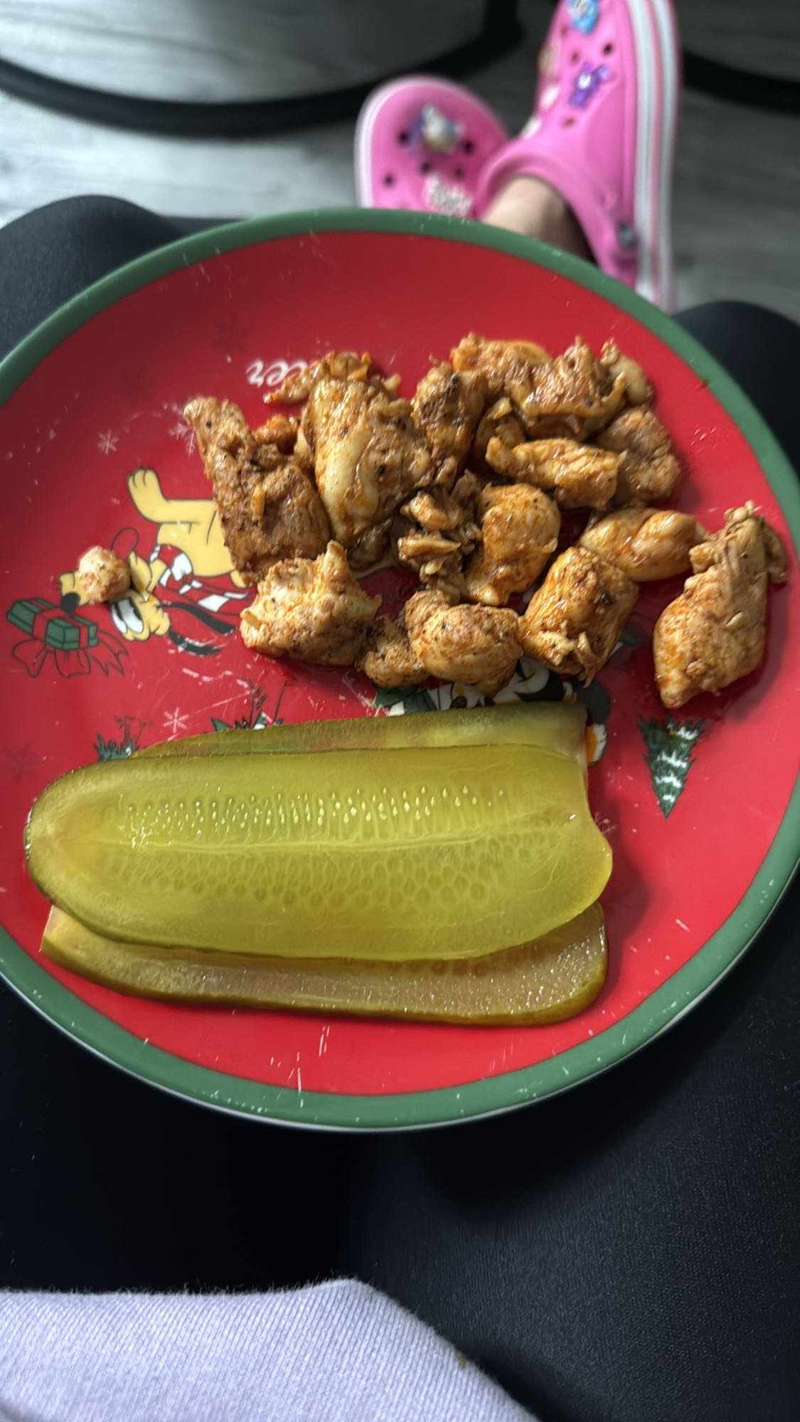 kurczak z ogórkiem kiszonym