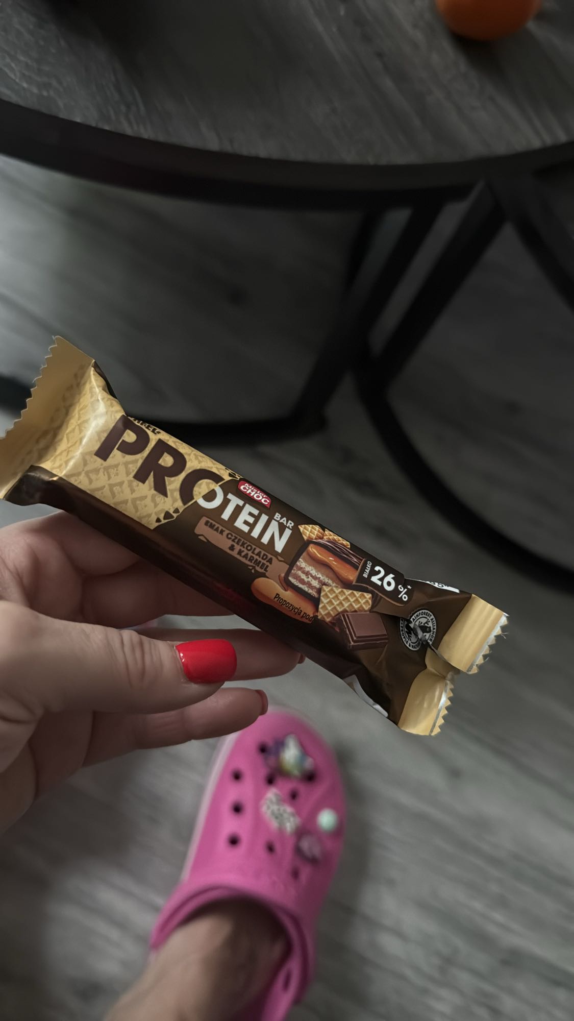 baton proteinowy czekolada karmel