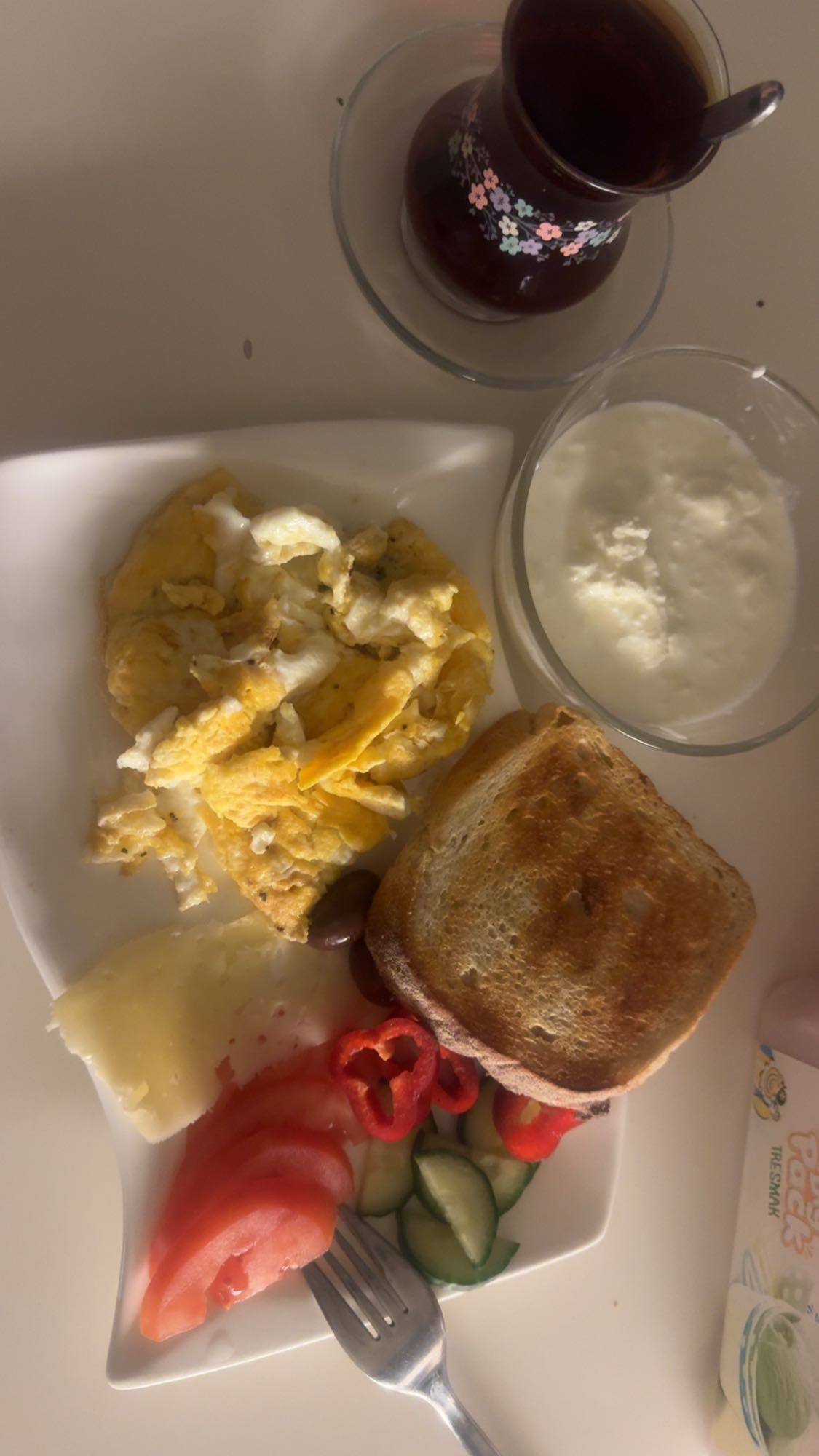 Turkisk frukosttallrik