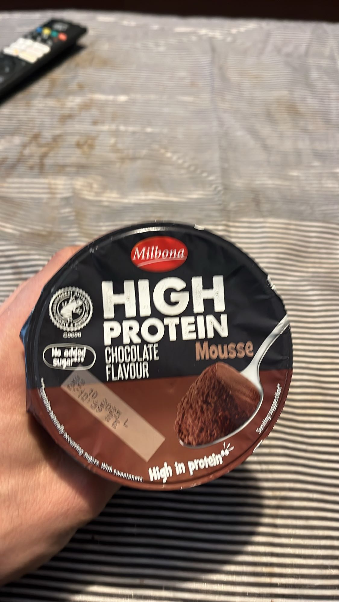 шоколадов протеинов мус