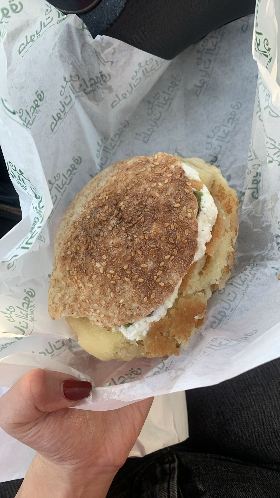 Cheese Potato Sandwich