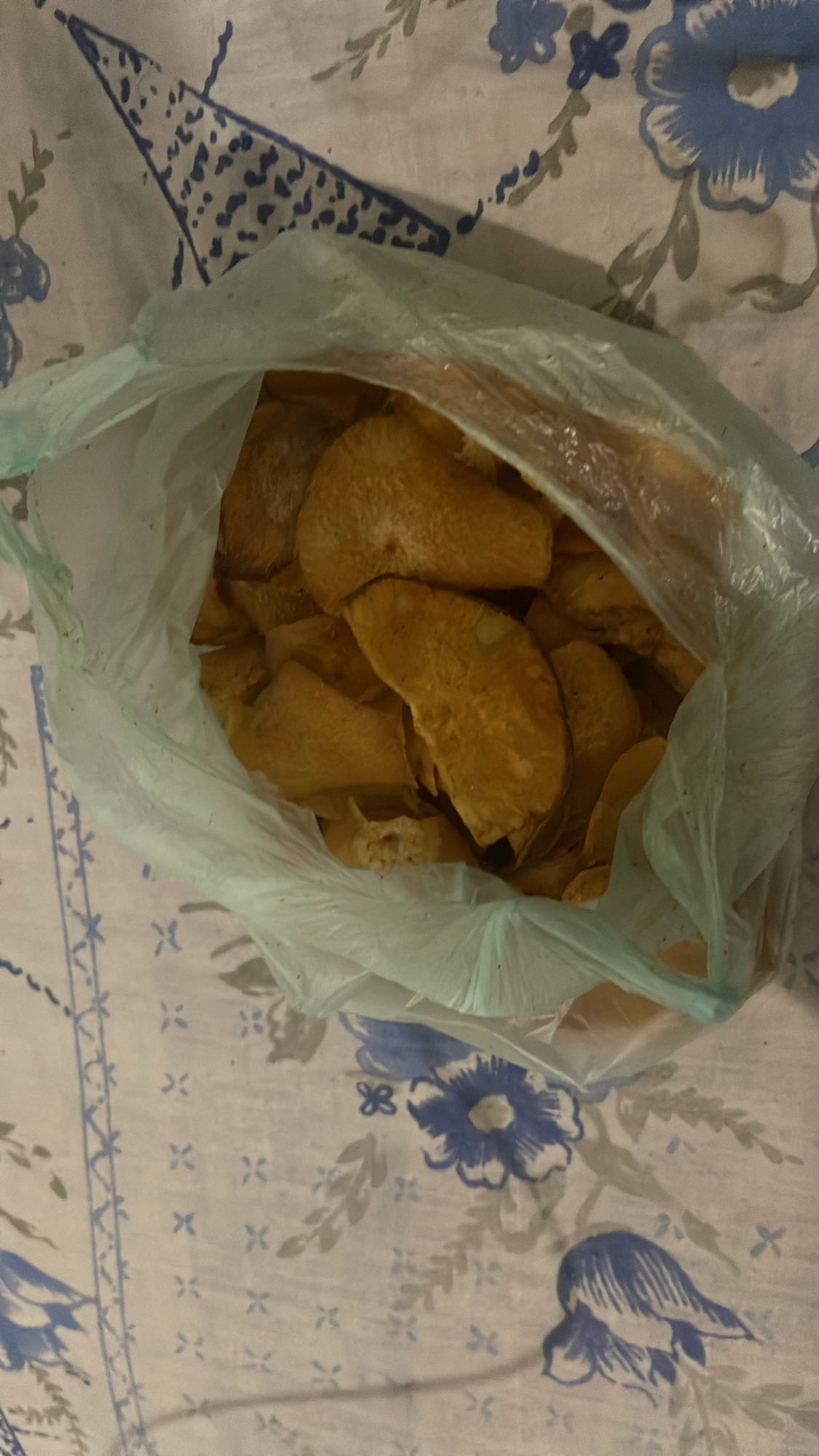 Fried plantain chips