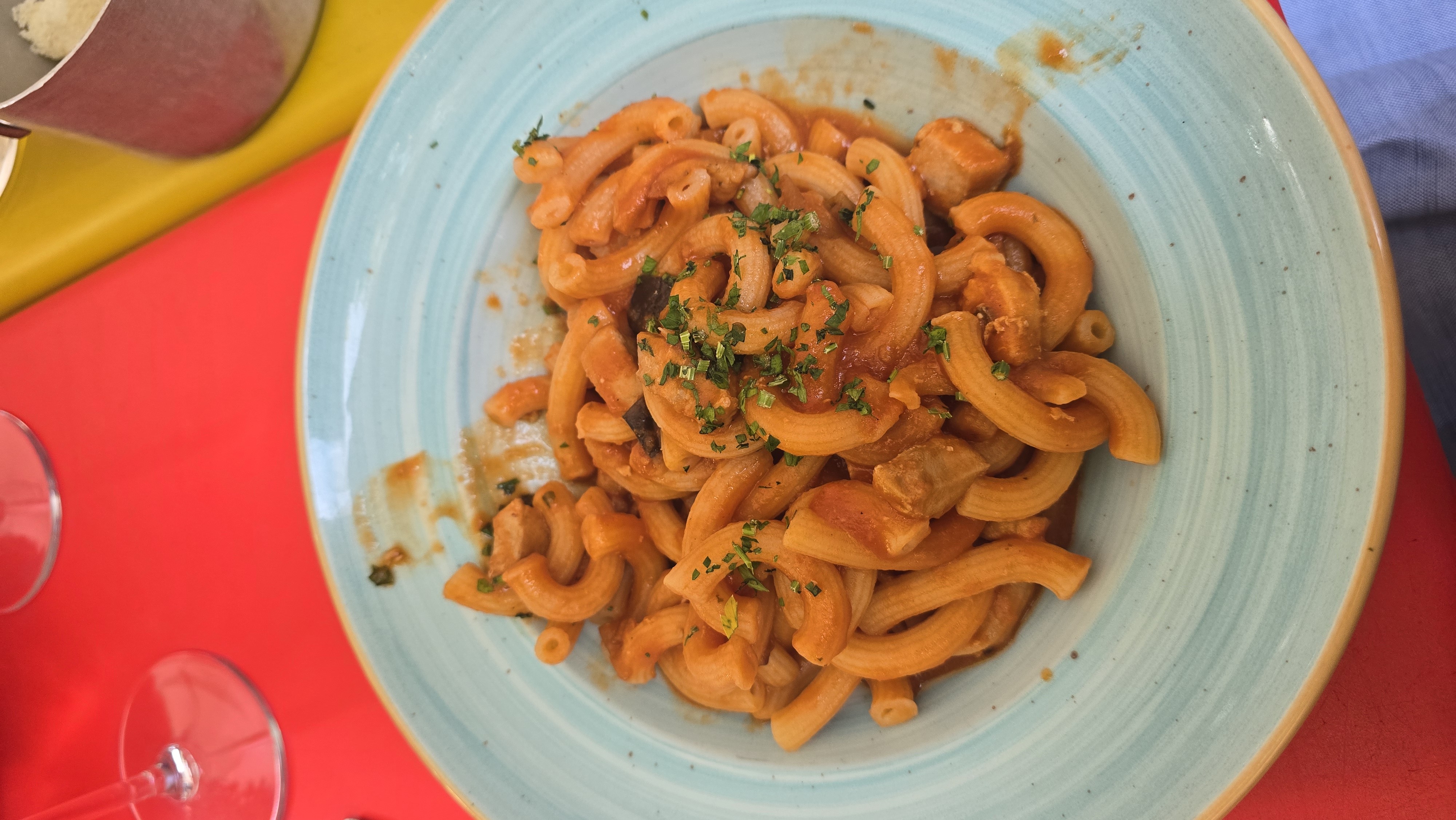 Tomato Chicken Pasta
