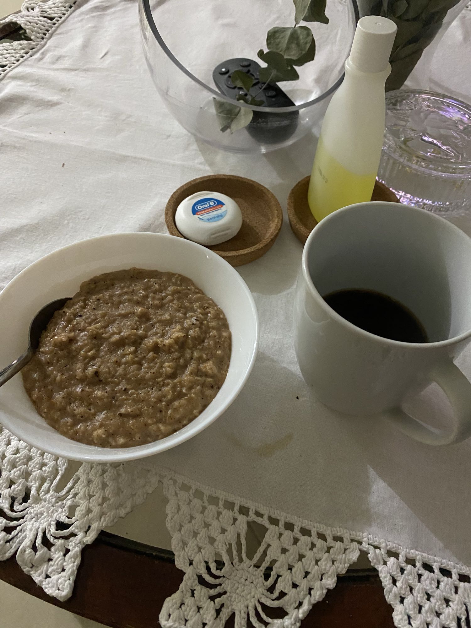 avena con café