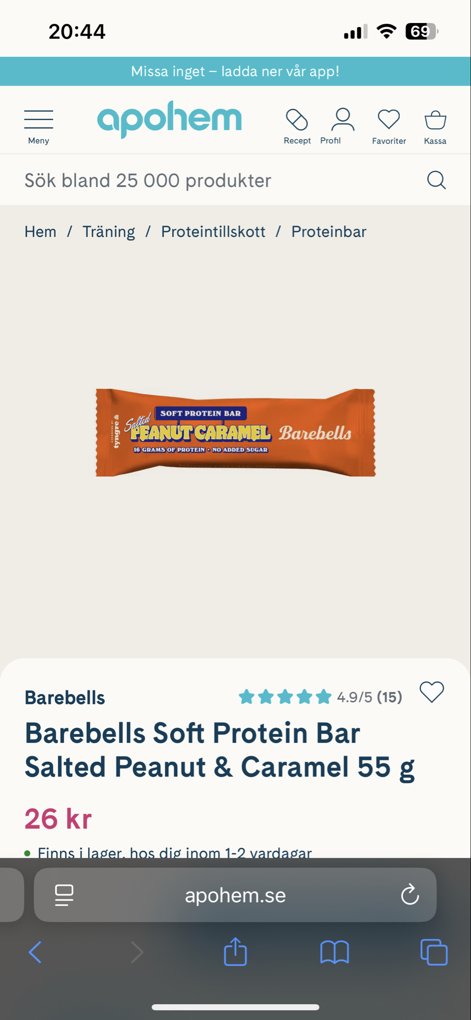 Salted Peanut & Karamellbar