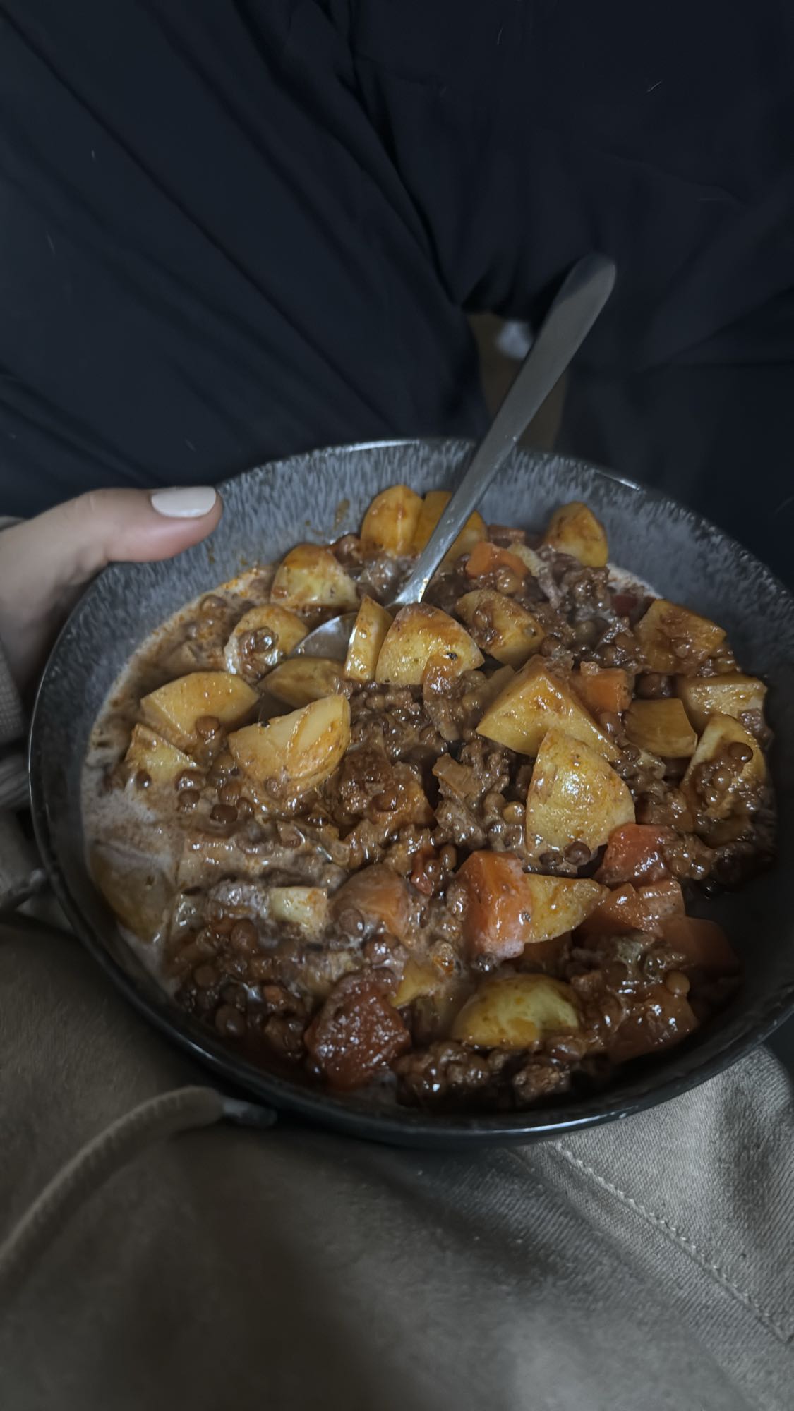 Linseneintopf mit Rind