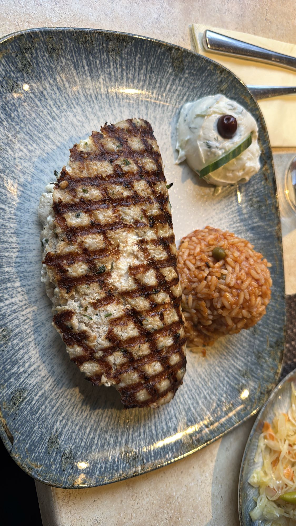 Izgara Tavuk ve Pilav