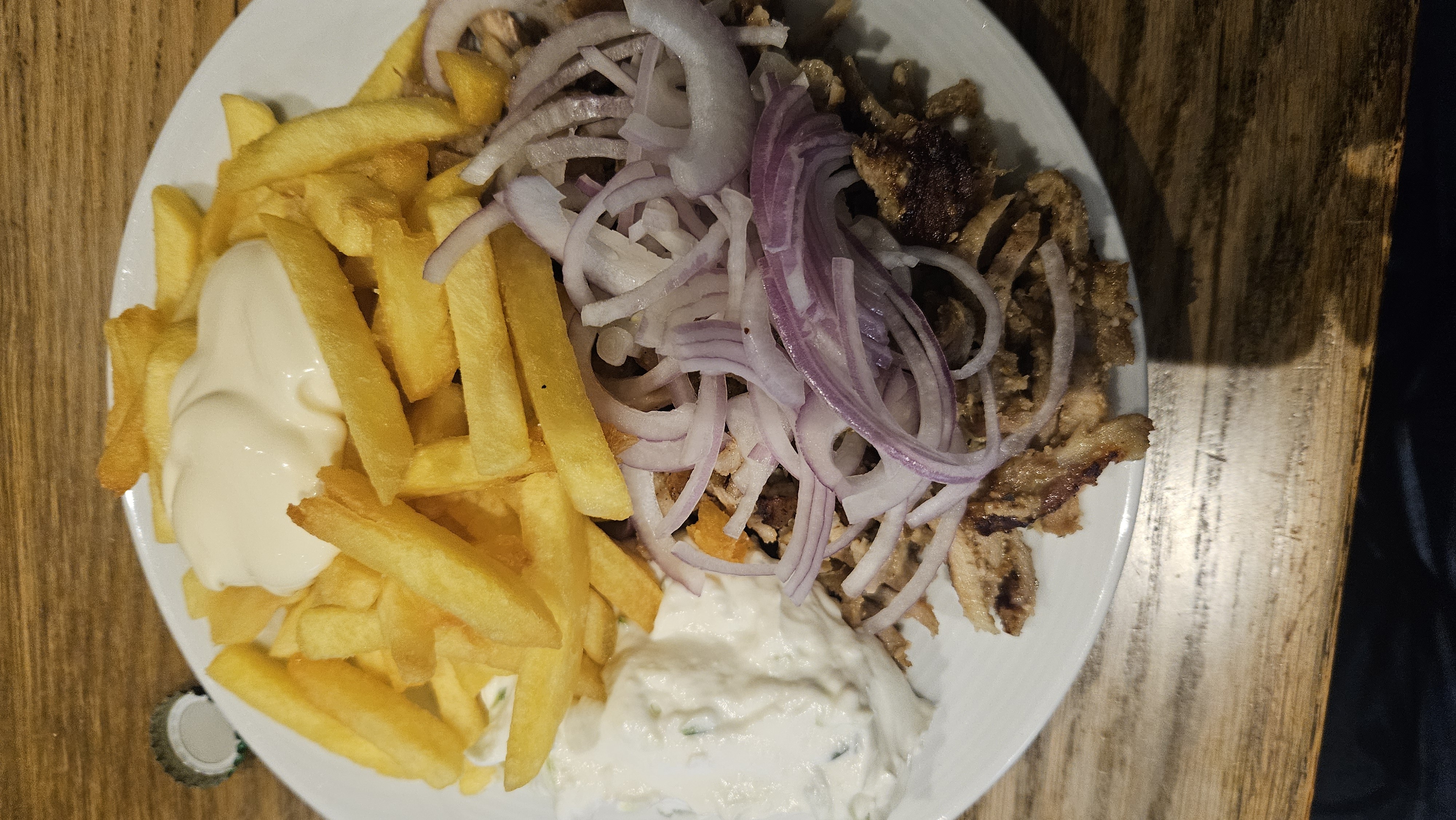Gyros mit Pommes