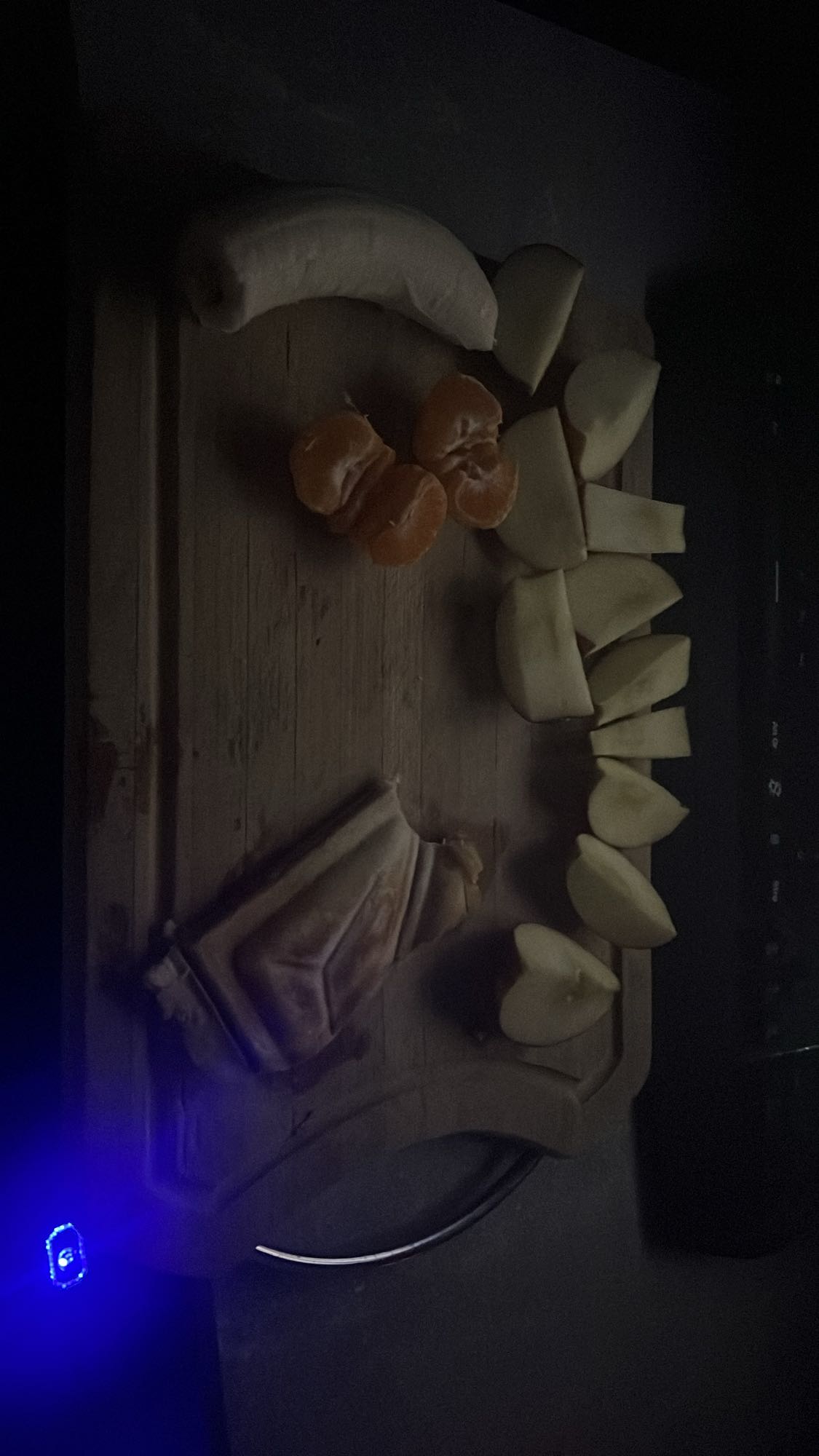 Fruit and waffle snack