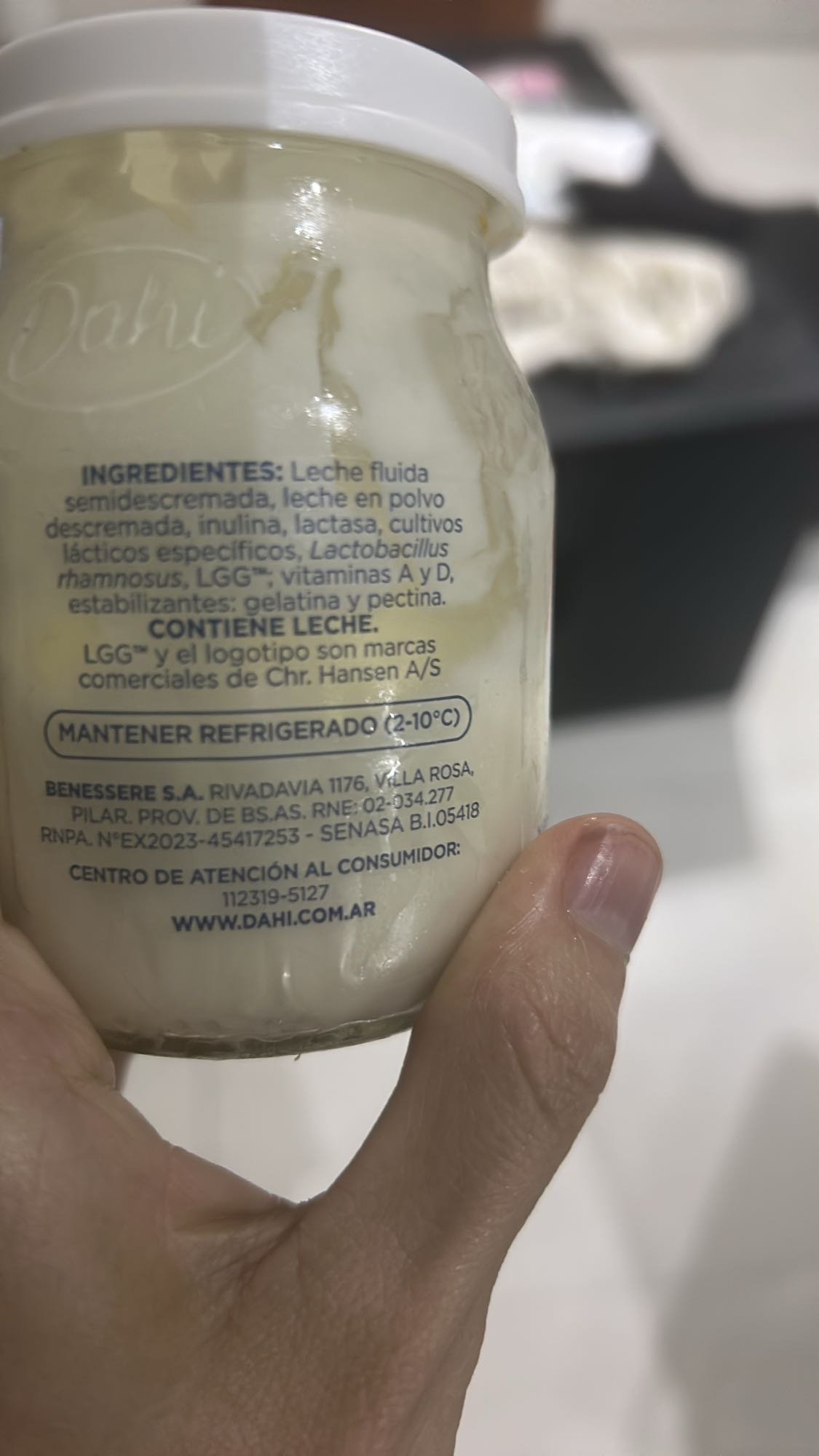 yogur semidescremado