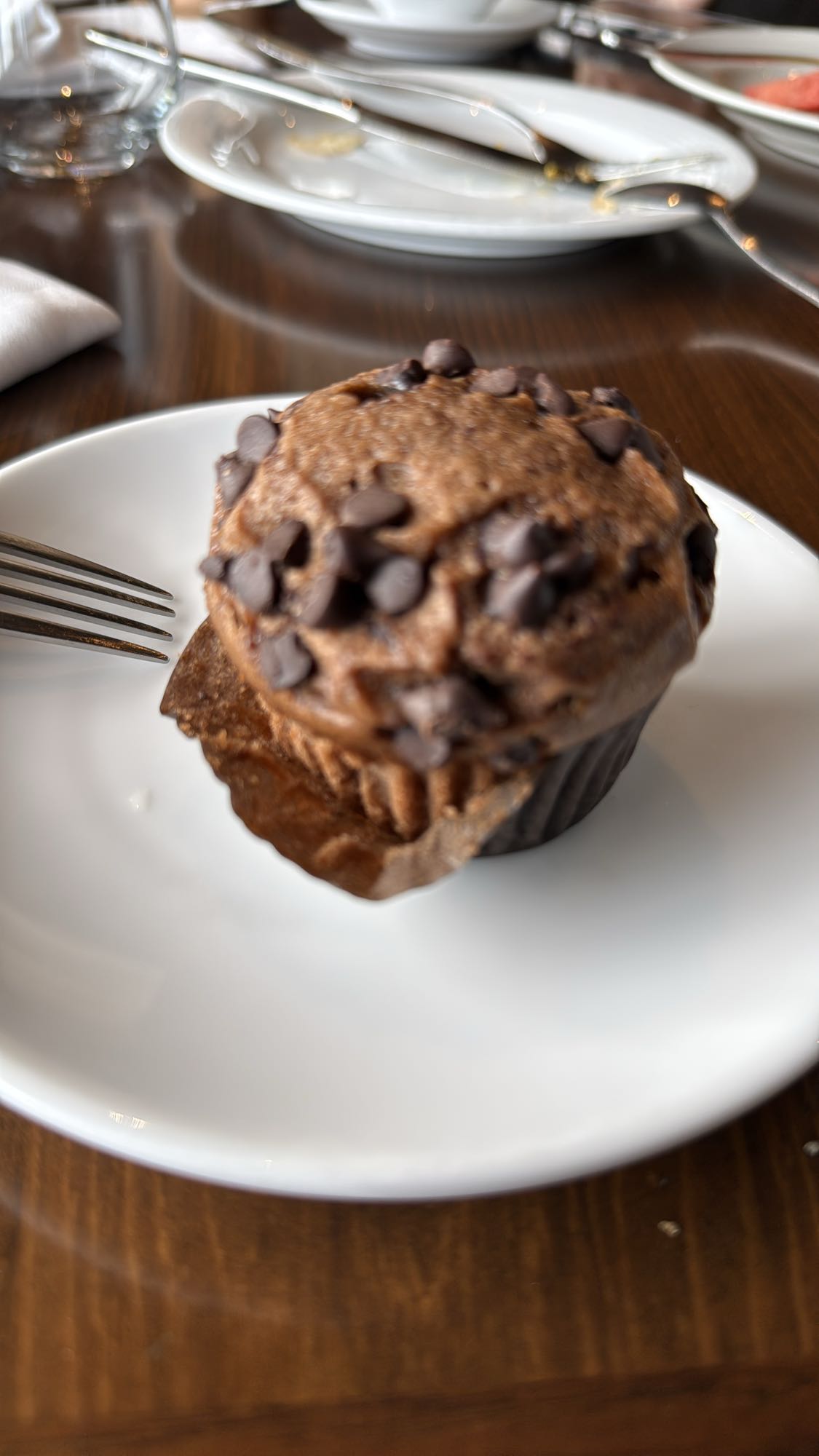 шоколадный маффин