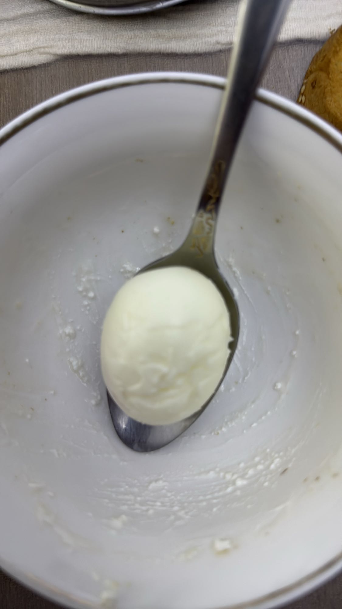 варёное яйцо