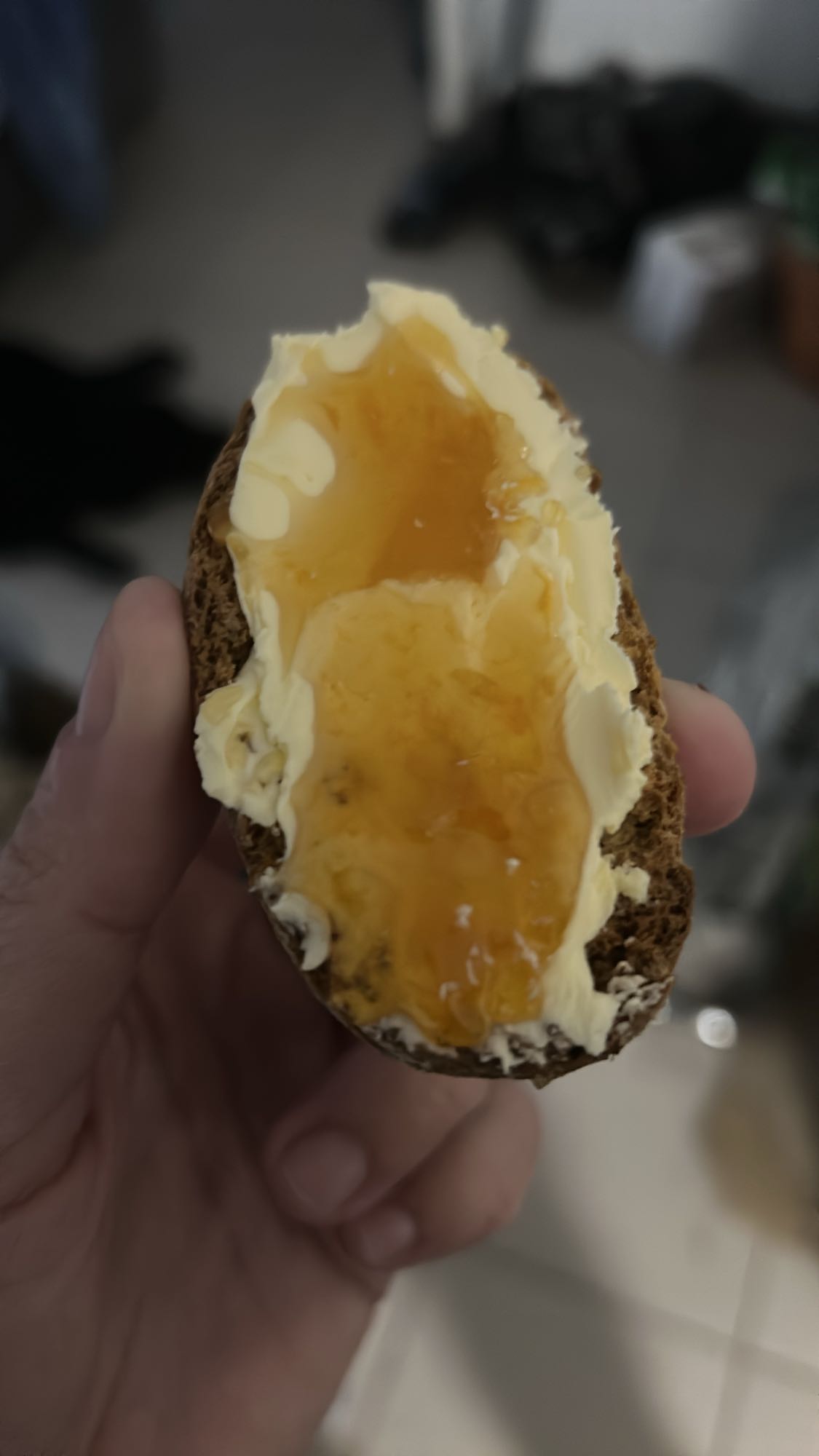 Tartine beurre confiture