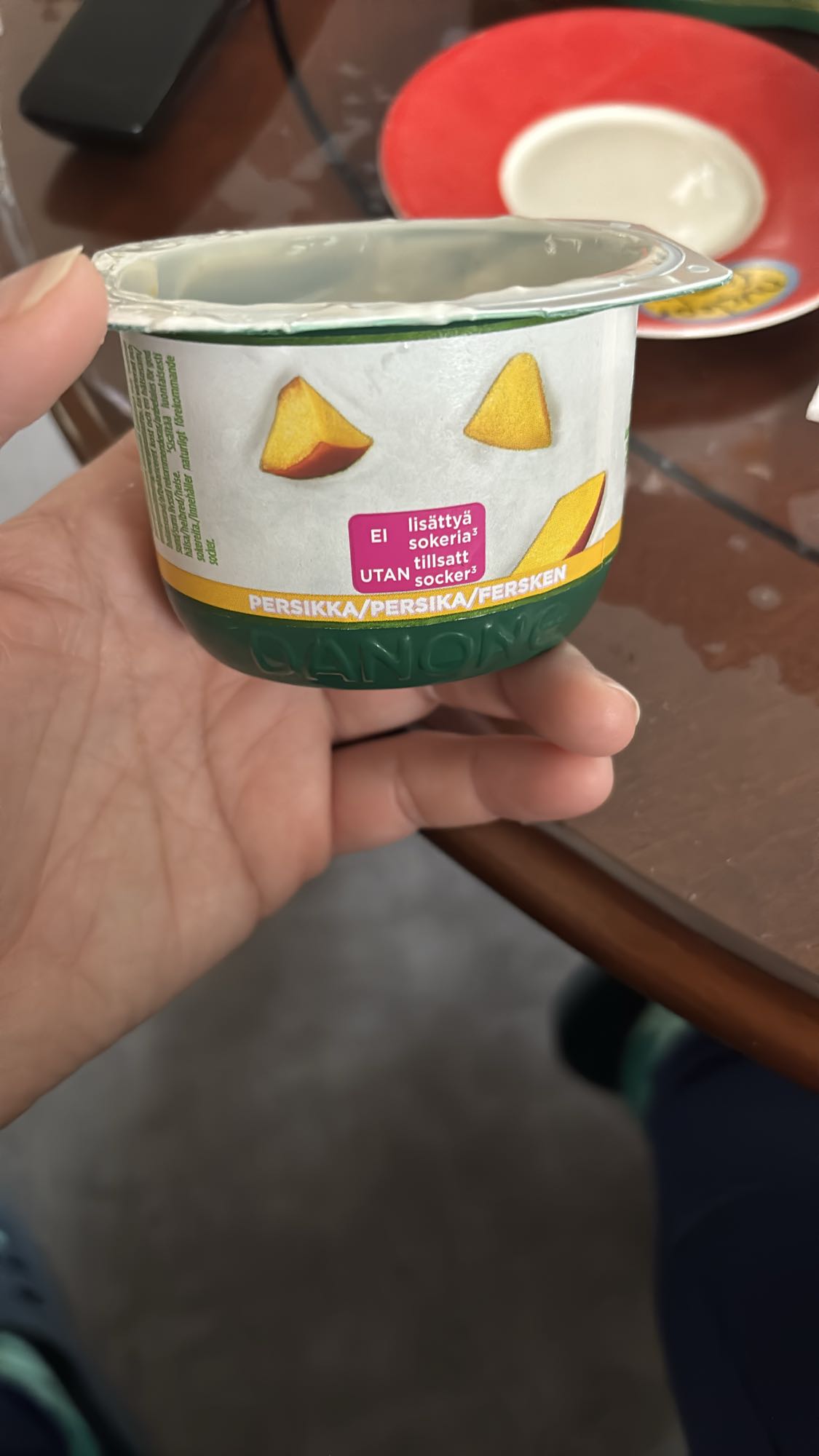 Persikayoghurt