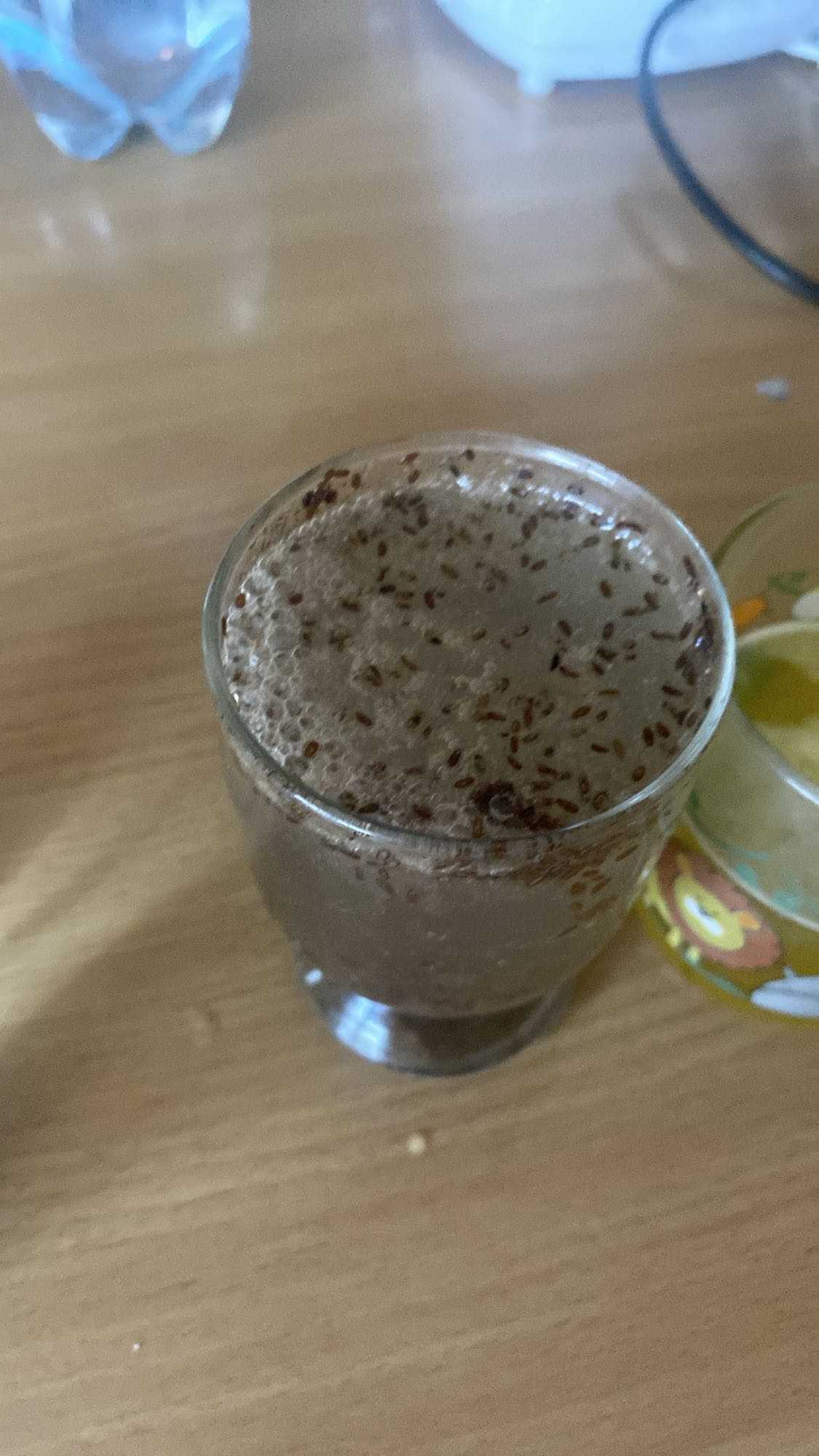 napój z siemieniem lnianym