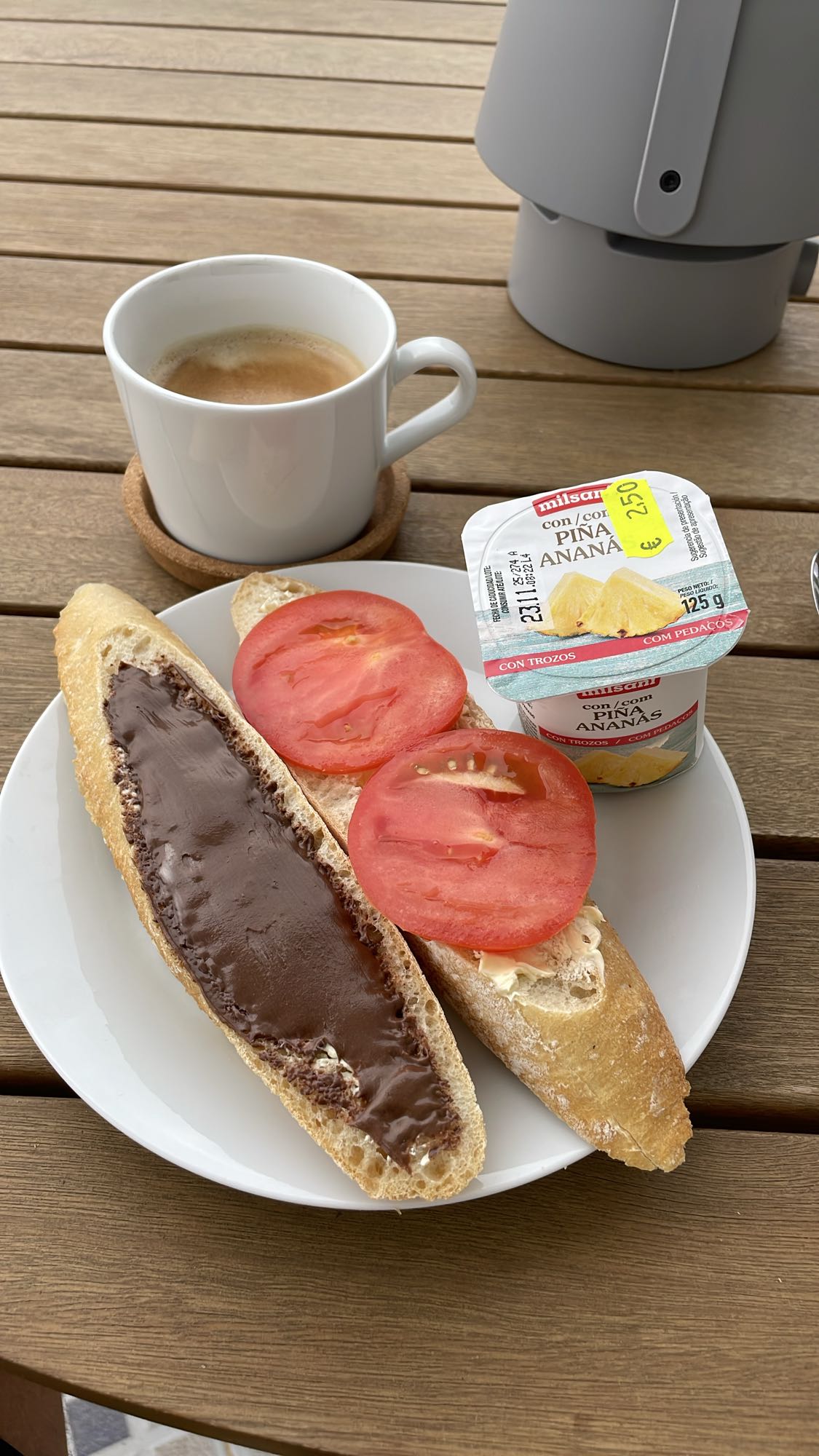 Frukost med smörgåsar