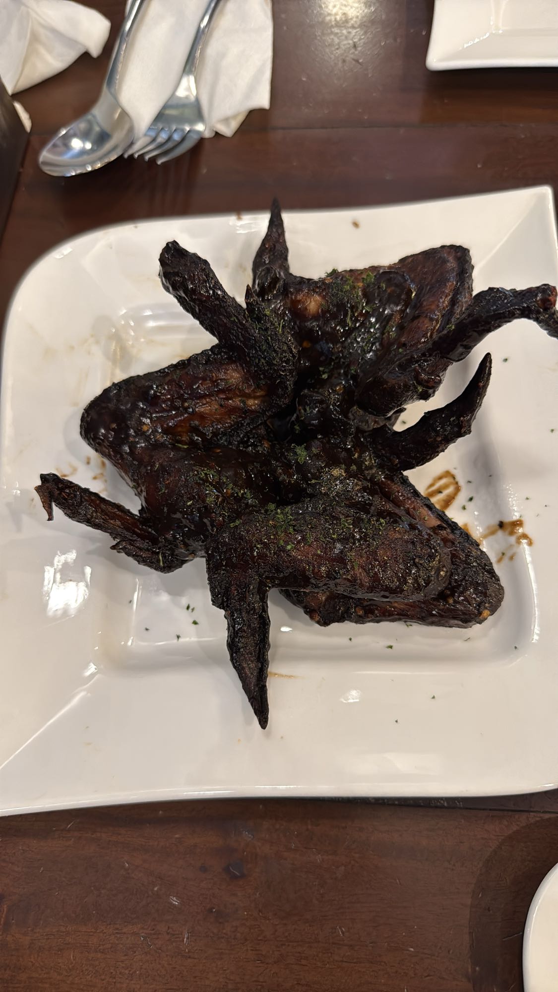 жареные куриные крылья