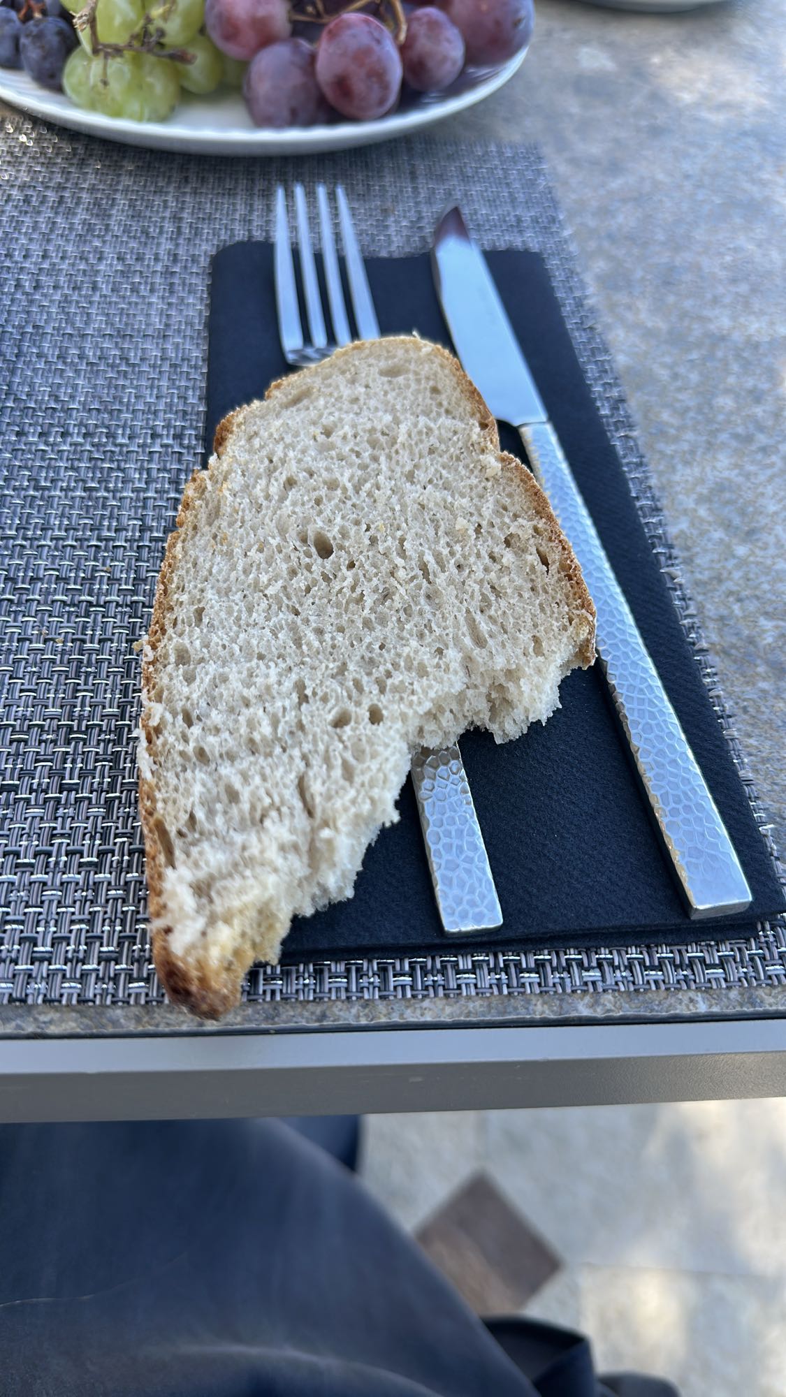 Slice of white bread