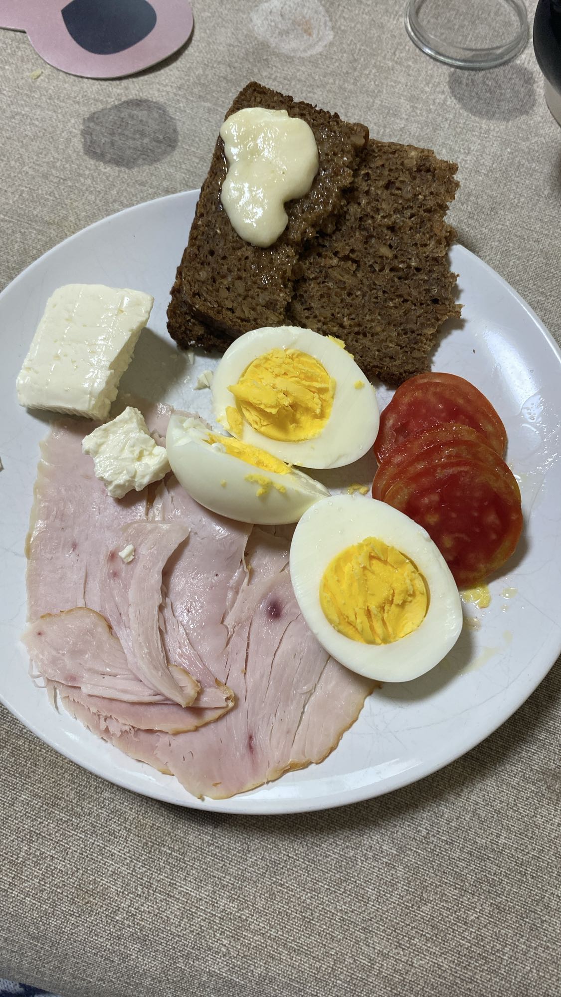 Desayuno mixto saludable