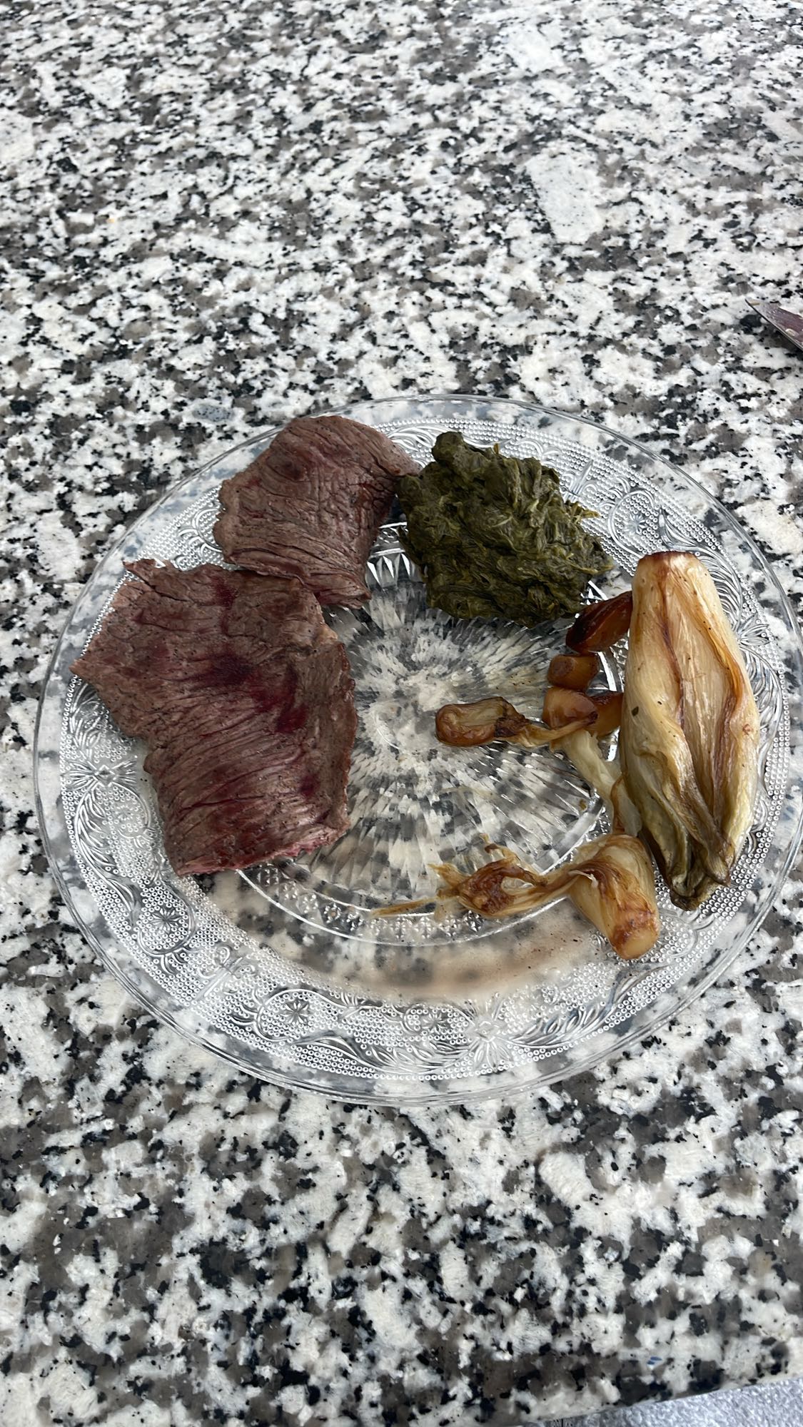 Assiette viande et légumes