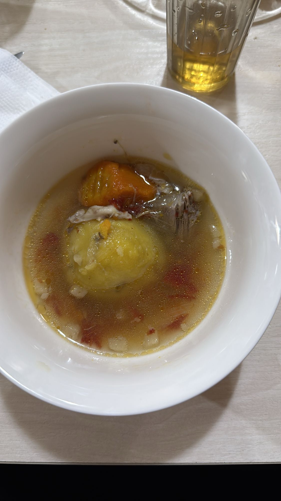 домашний суп с мясом