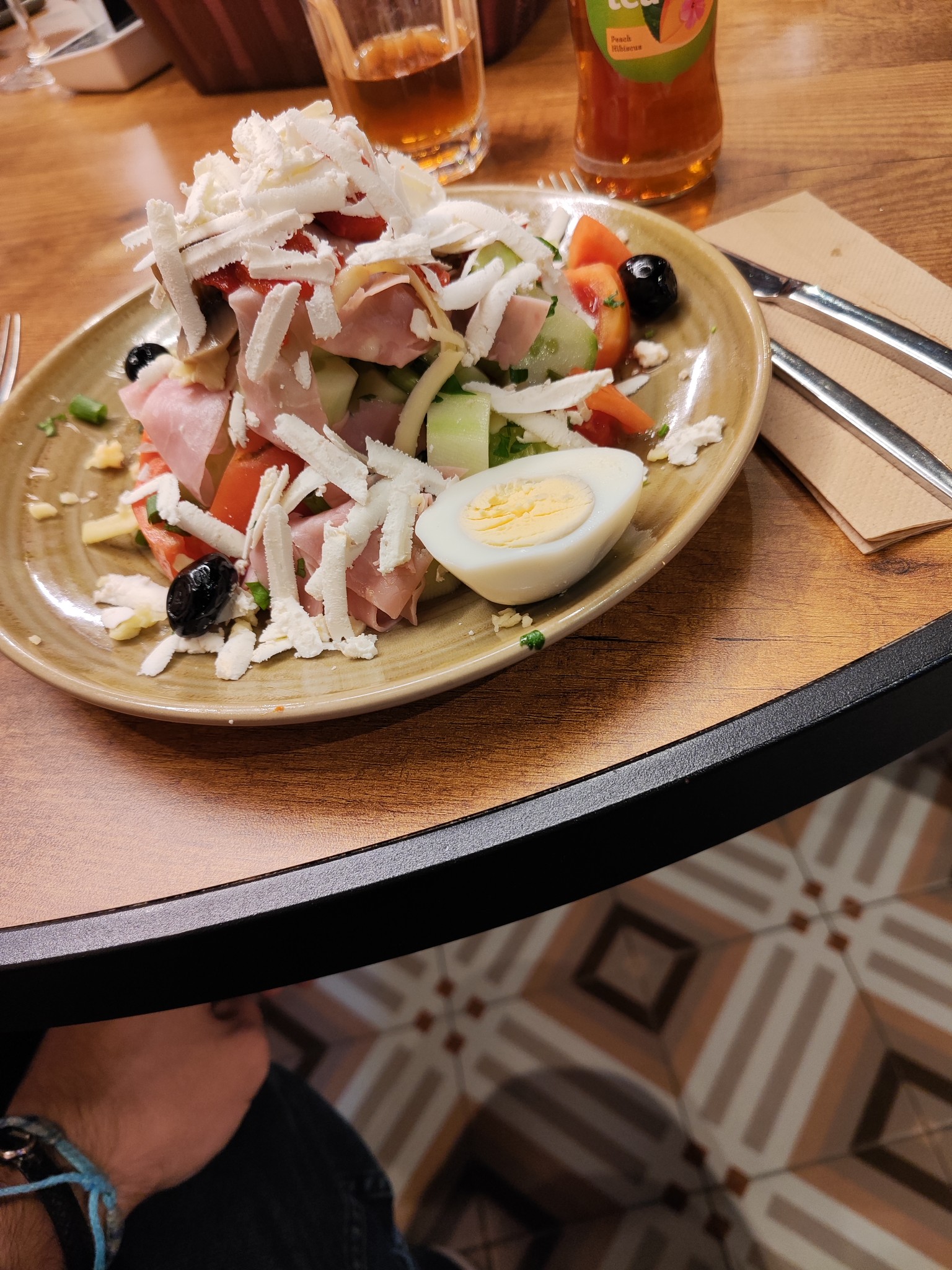 Ham Veggie Salad