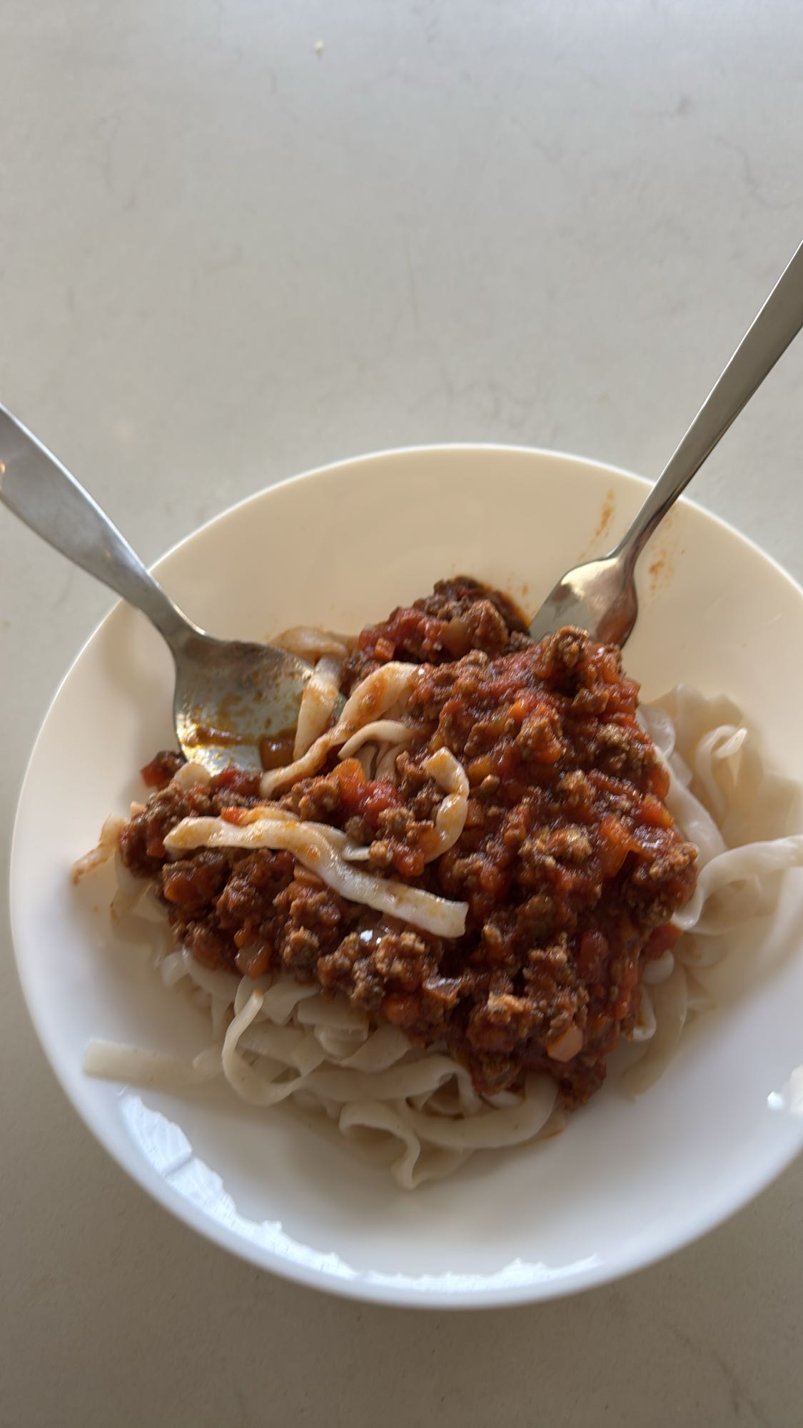 Beef Bolognese Pasta