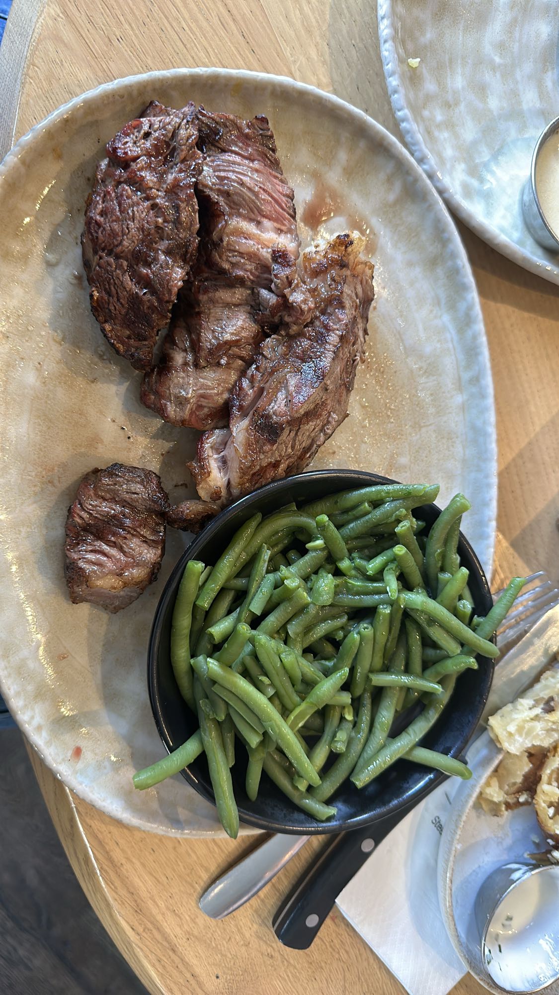 Friptură cu fasole verde