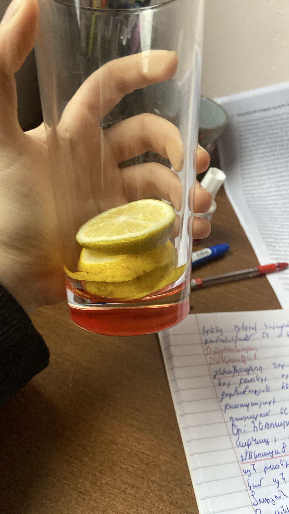 կիտրոնով ջուր