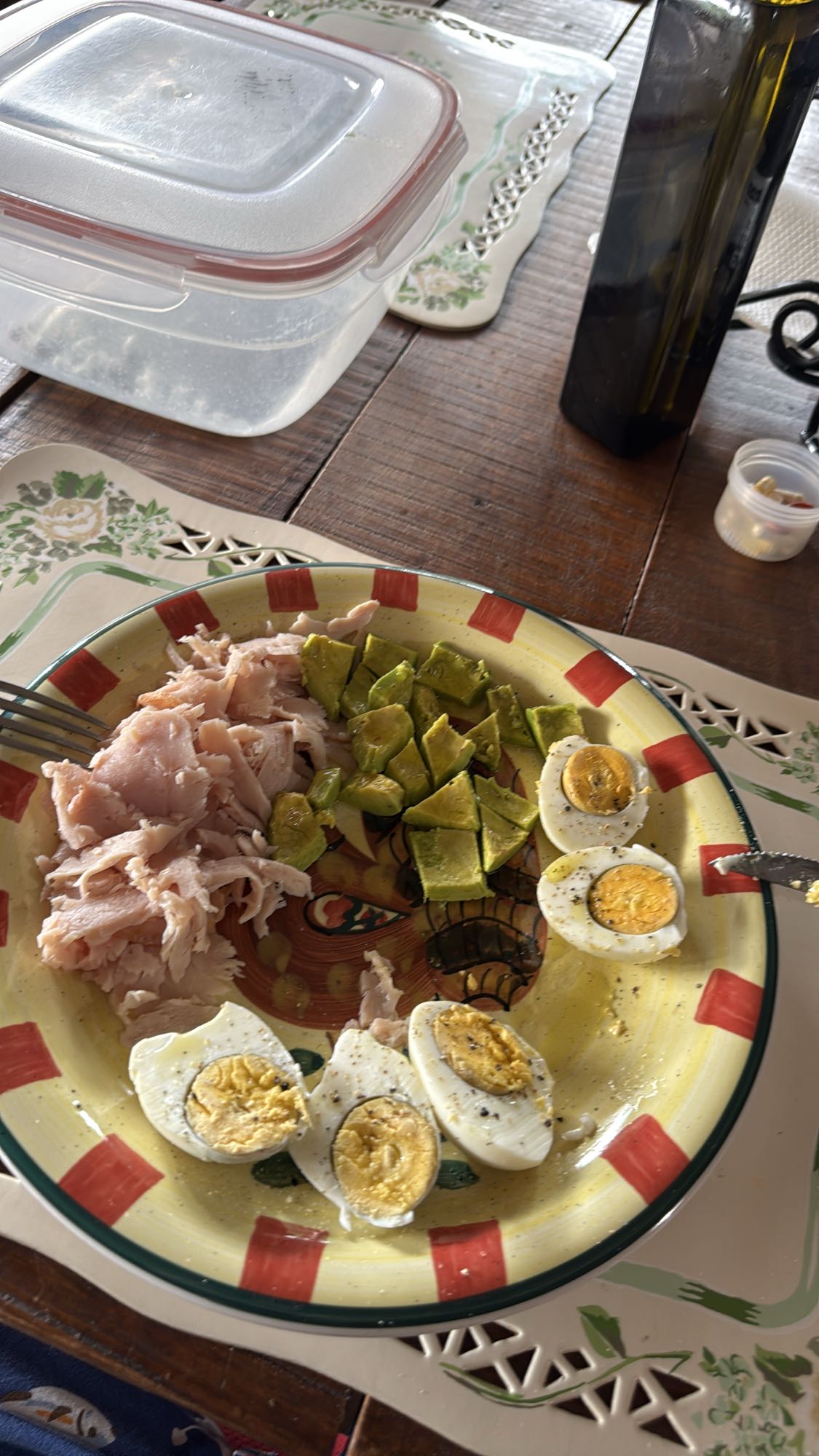 Desayuno proteico sencillo