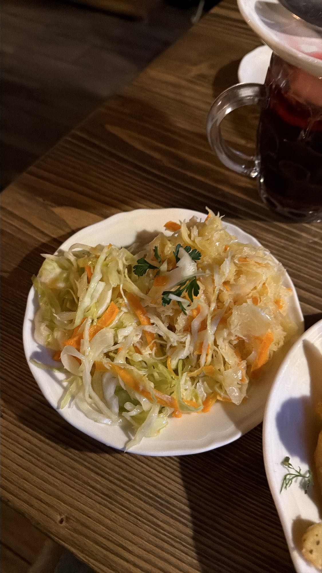 Surówka z kapusty i marchwi