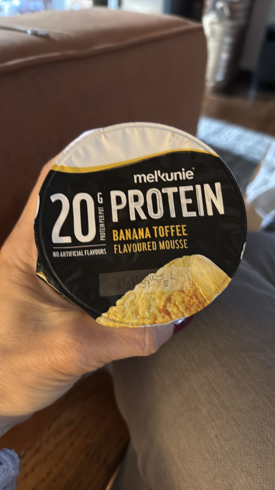 Banaan Toffee Mousse