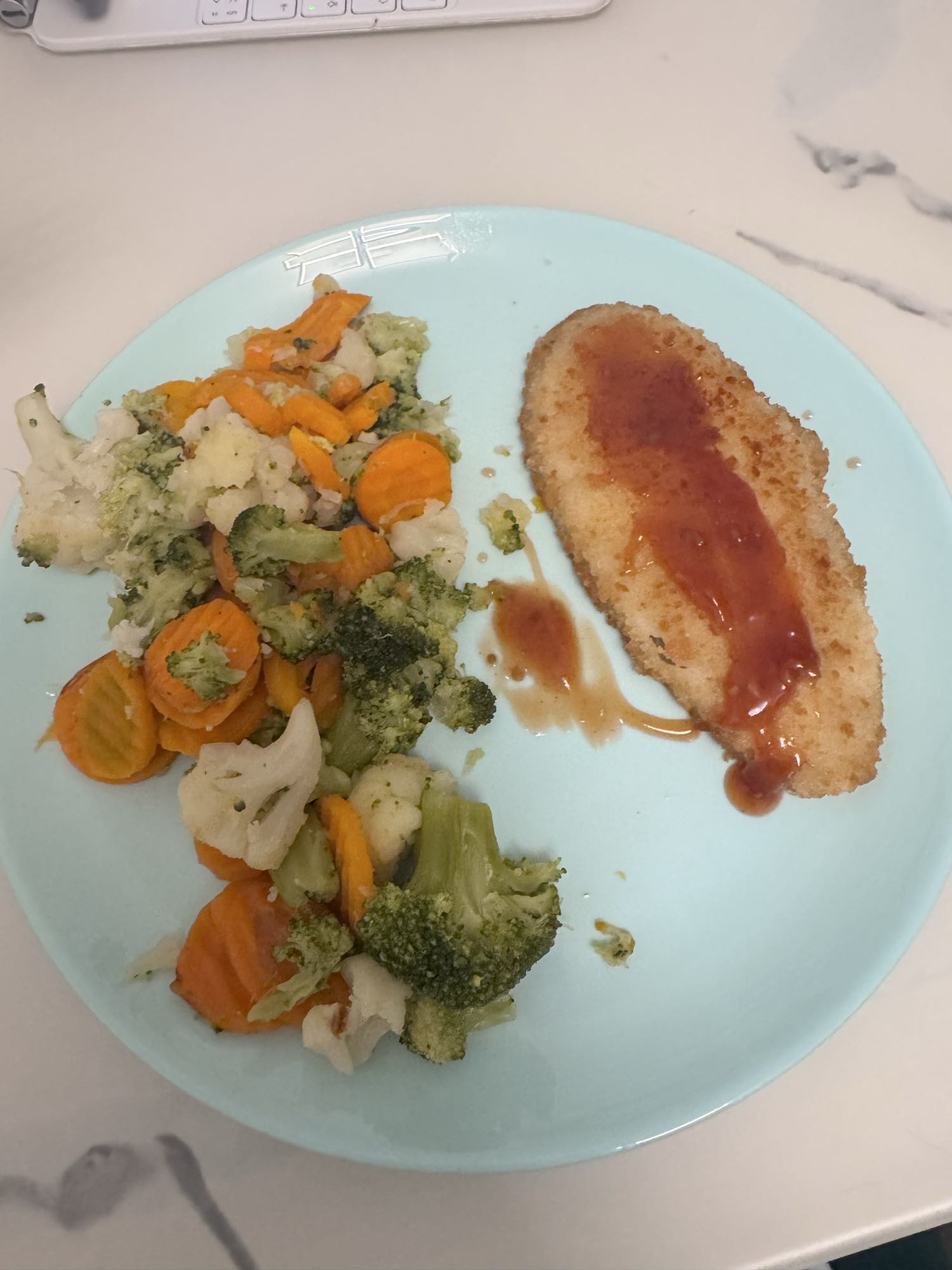 курица с овощами