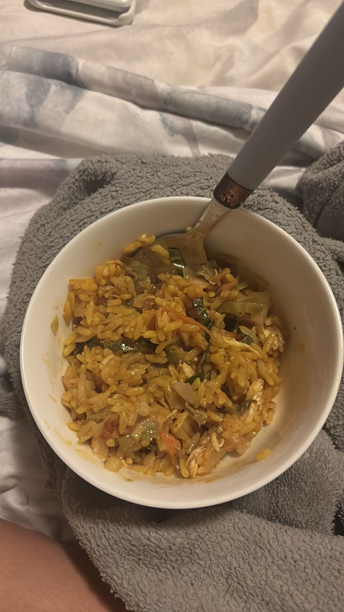 Chicken Veggie Rice Bowl