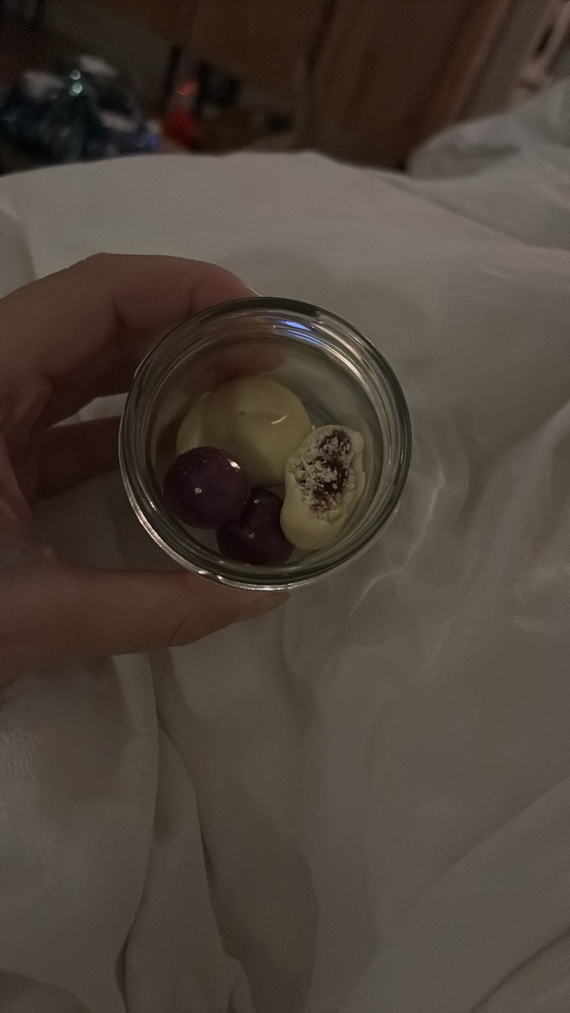 Chokladöverdragna bär