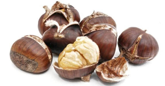 Gekookte kastanjes