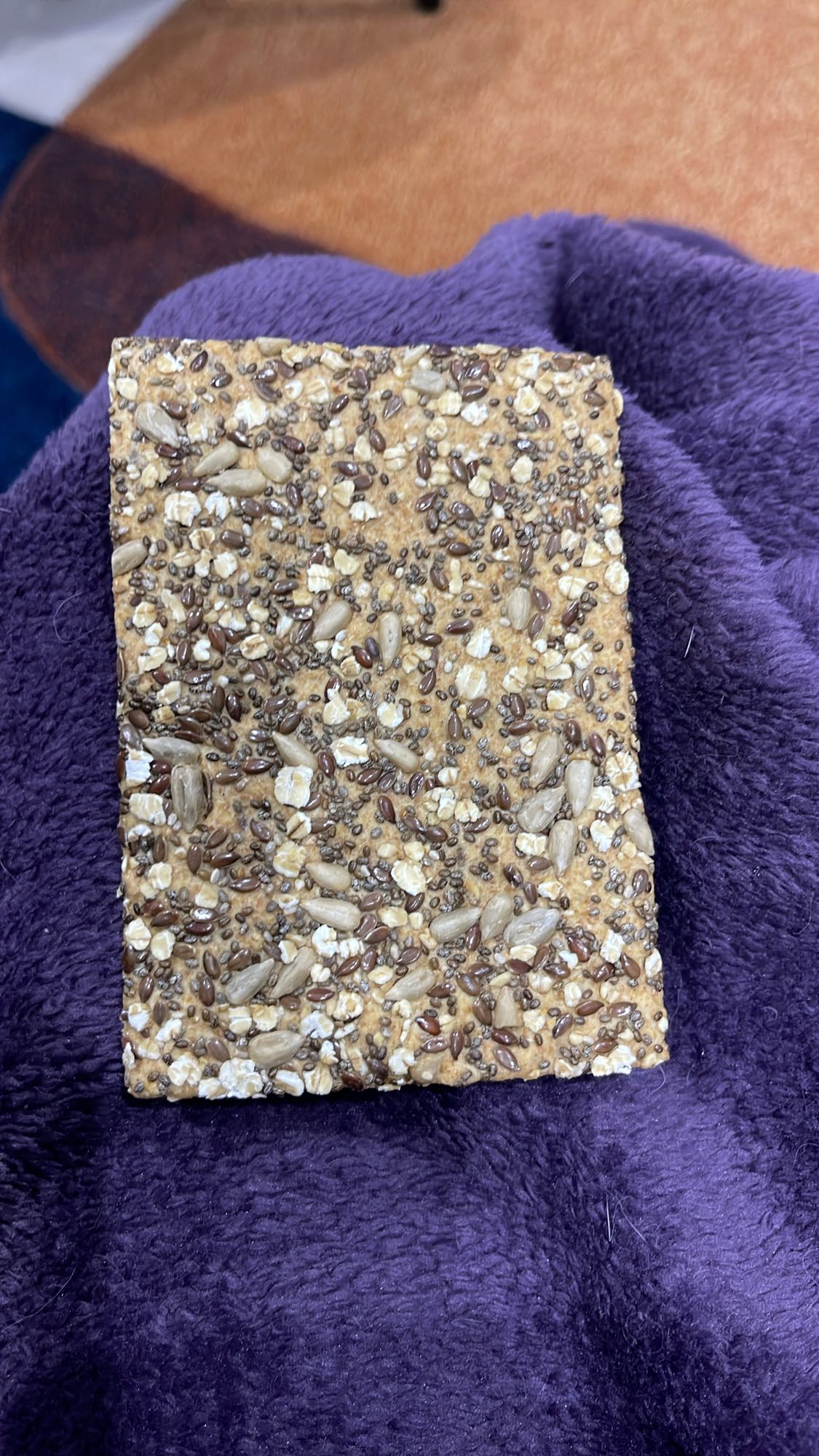 Craquelin aux graines