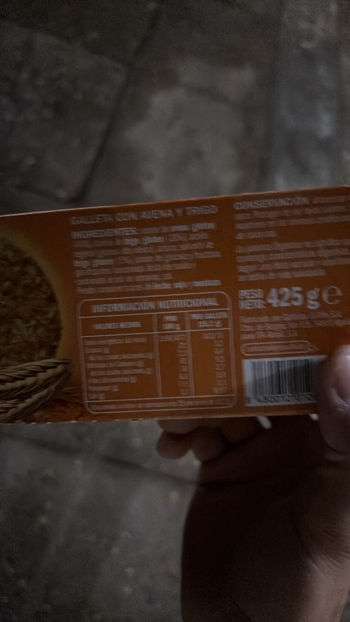 galletas avena y trigo