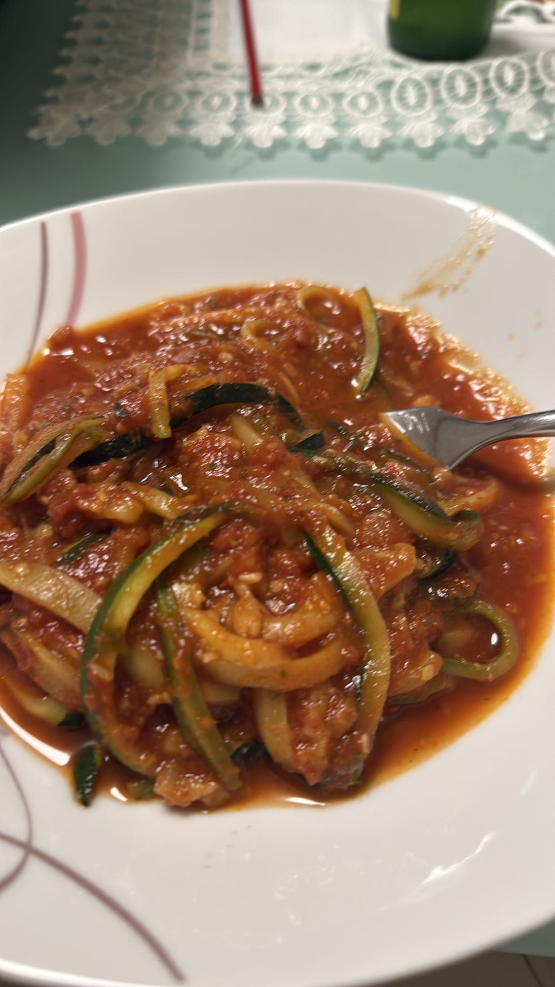 Zucchini Spaghetti Pomodoro